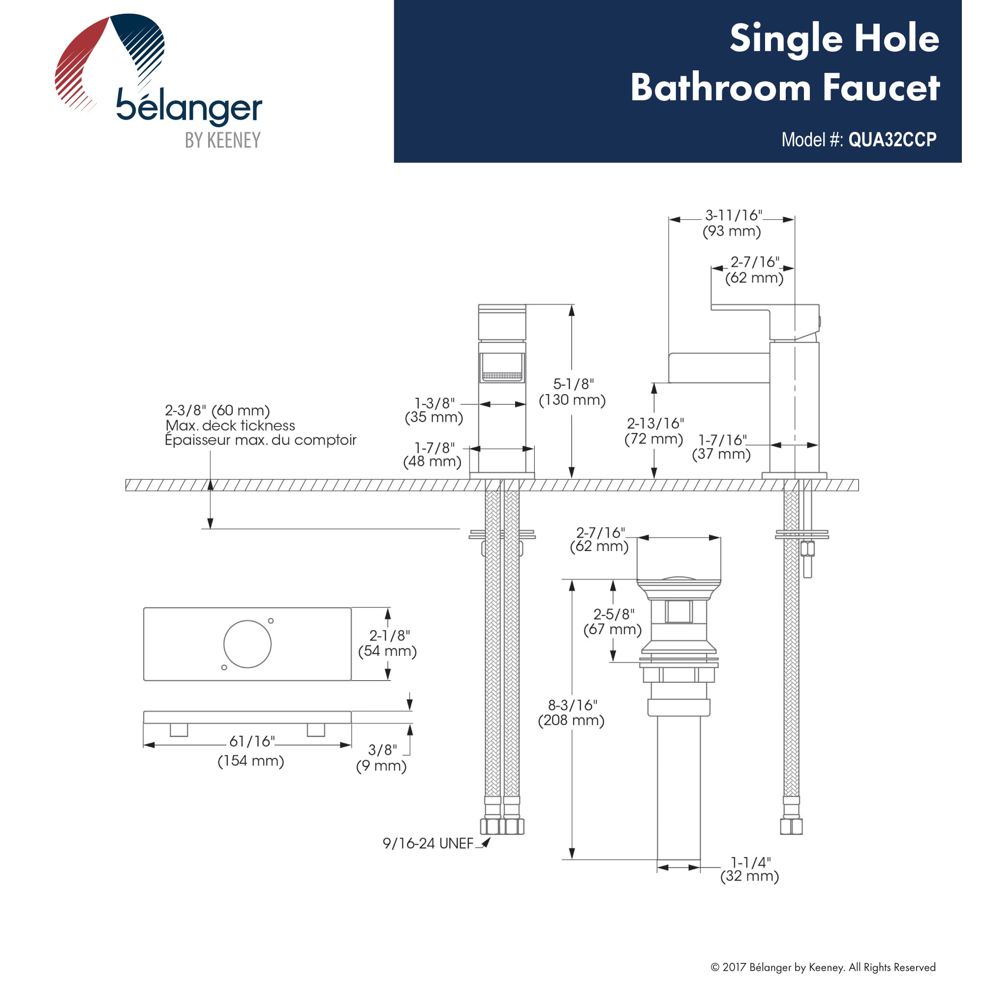 Belanger QUA32CCP Lavatory-Faucets - View #7