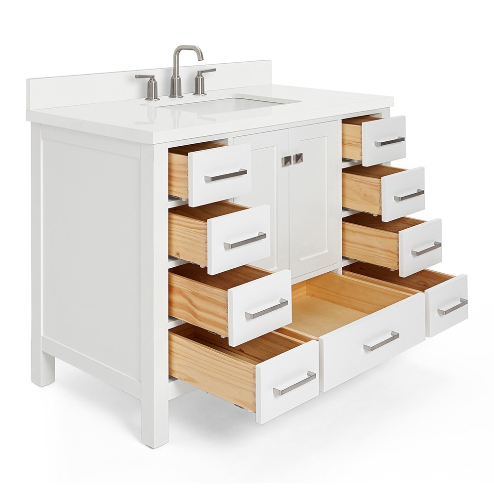 ARIEL A043SWQRVOWHT Bath-Vanity-Combo - View #5