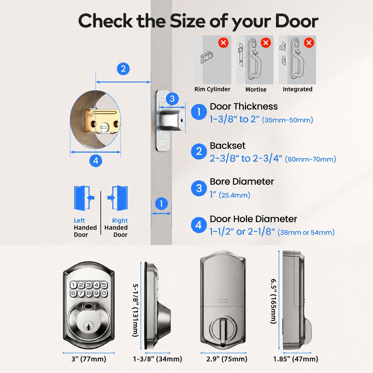 Oyezvary LOZ0803O189 Electronic-Door-Locks - View #5