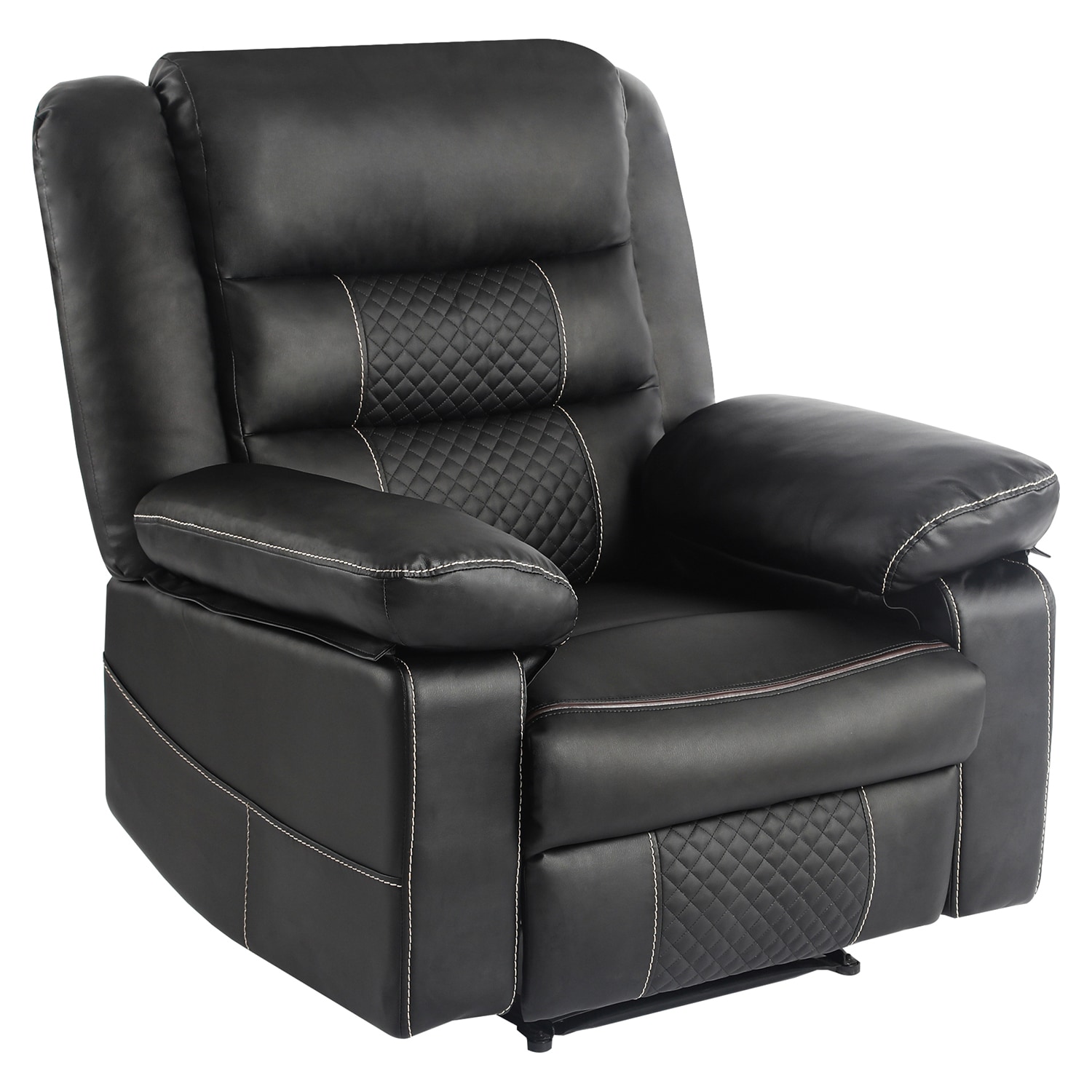 Breathable Faux Leather Massage Recliner Chair Recliners At Lowes.com