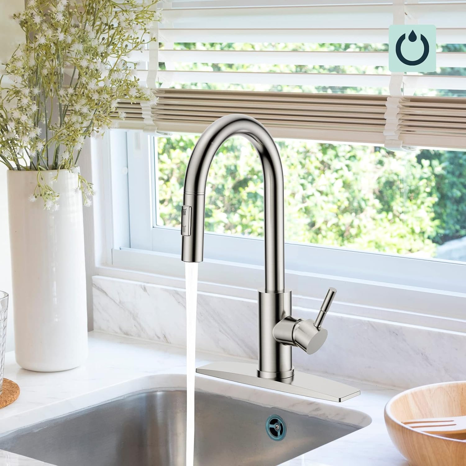 FORIOUS LL43000BN Kitchen-Faucets - View #9