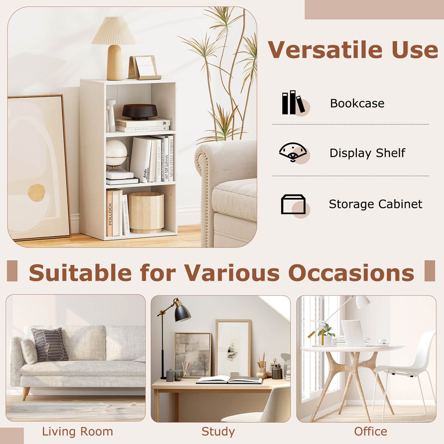Costway CSHY003577 bookcases - View #6