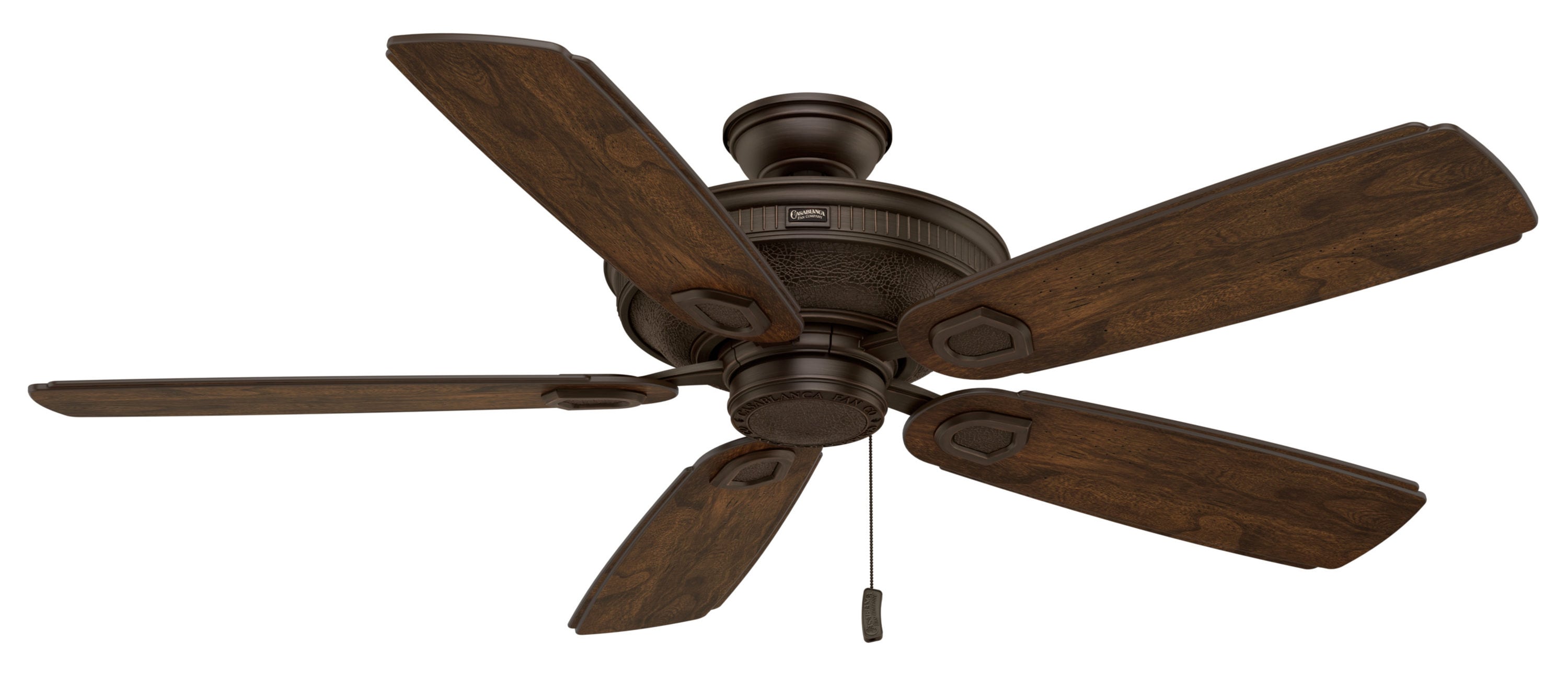 Casablanca 54" Aris Brushed Cocoa 4 Speed Damp Outdoor Ceiling Fan 
