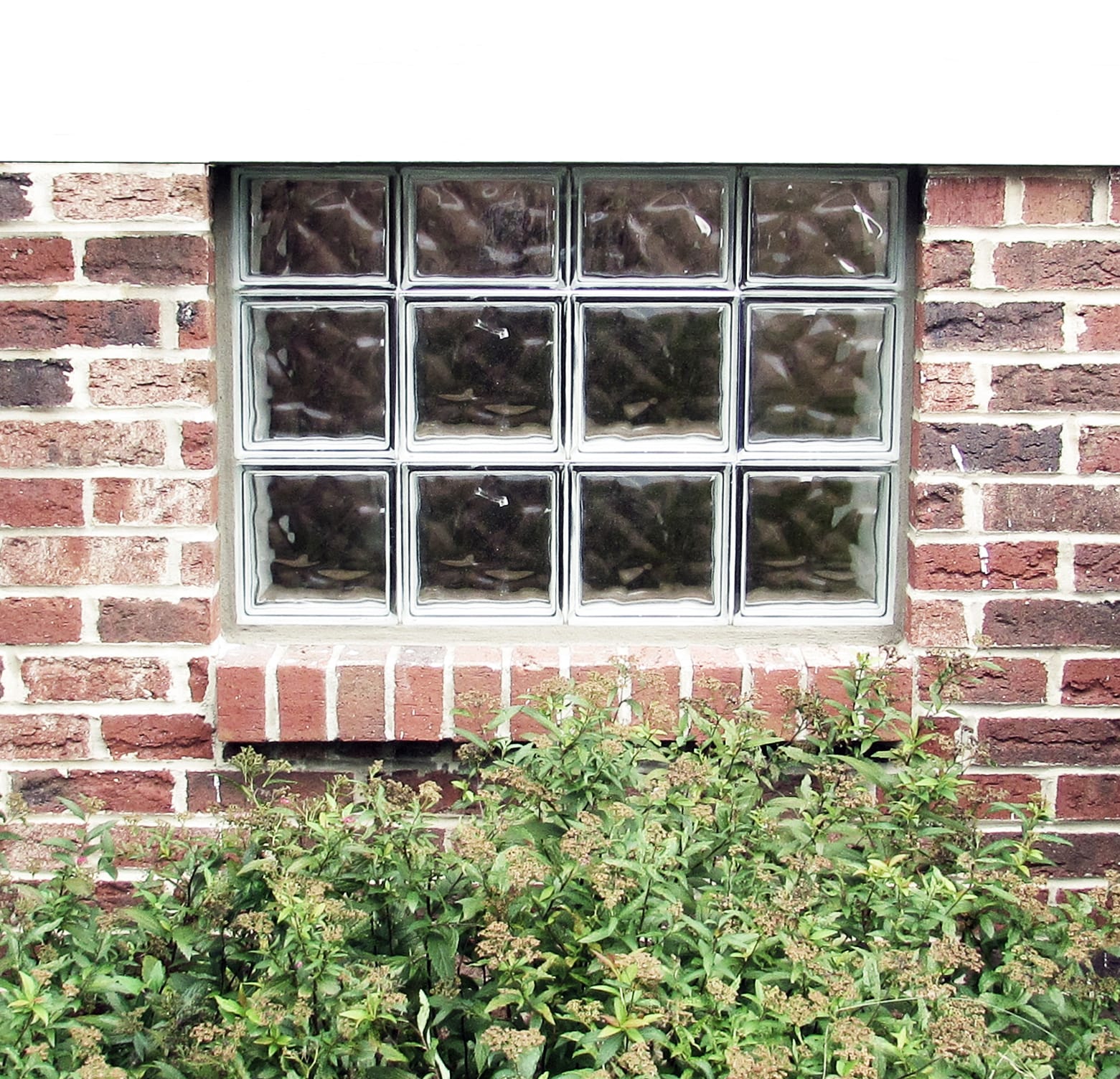 REDI2SET Wavy Glass 31-in X 15-1/2-in Frameless Replacement Glass Block ...