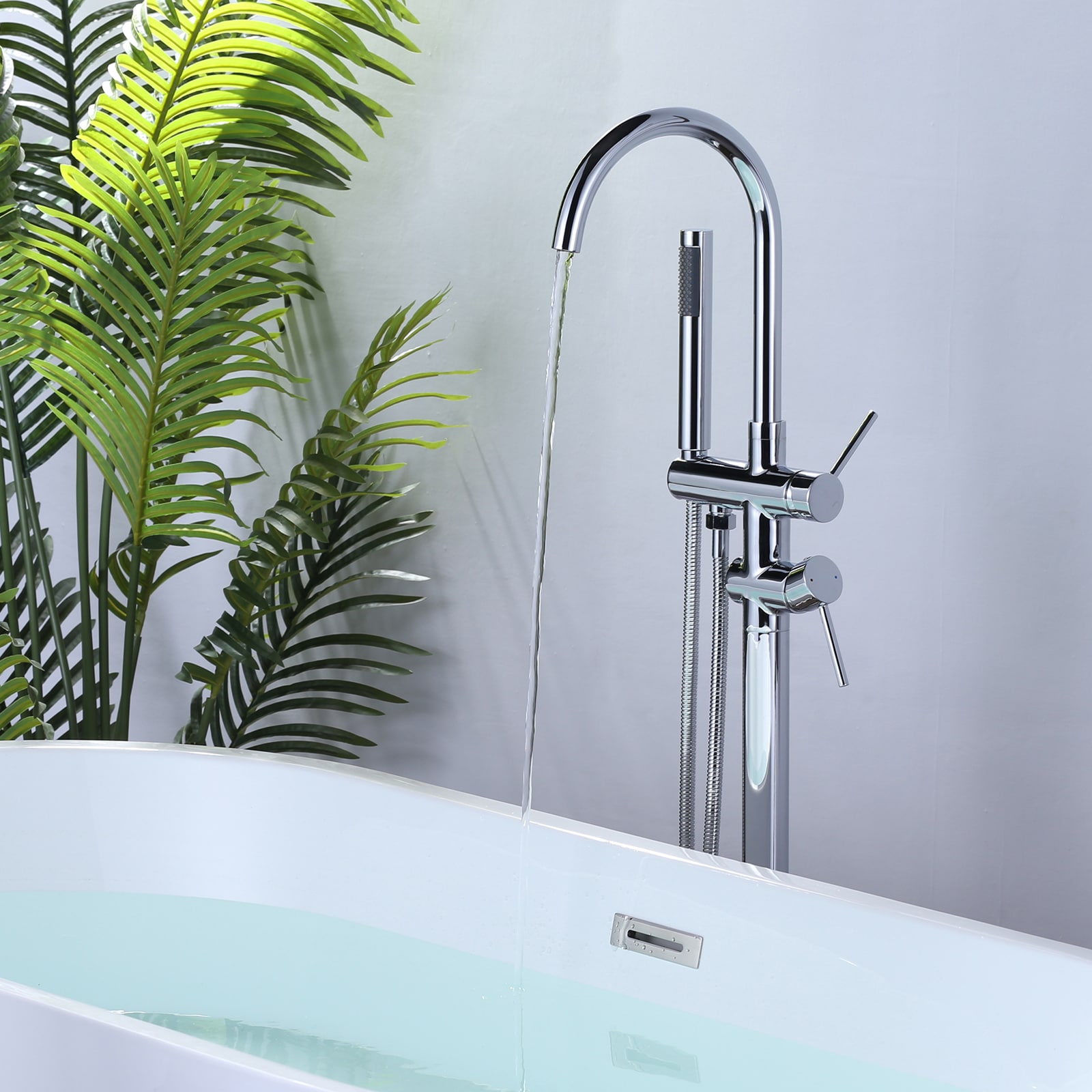 WOWOW 3081000C-LW Roman-Tub-Faucets - View #2