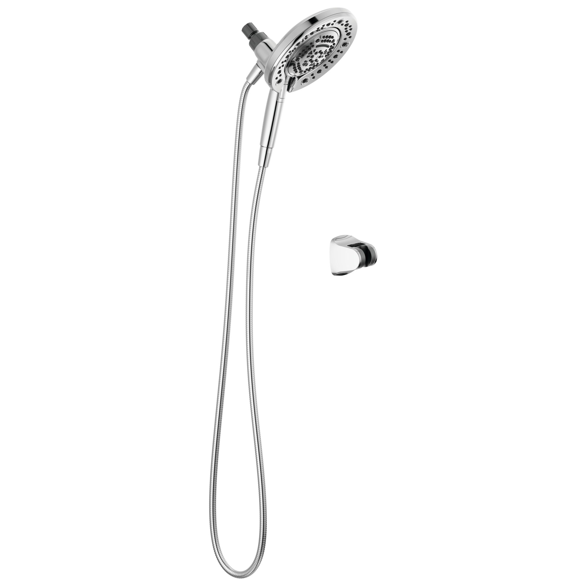 Delta 75687D In2ition 7.0 -Settings Chrome 7.875-in Round Dual/Combo Shower Head 2.5 GPM