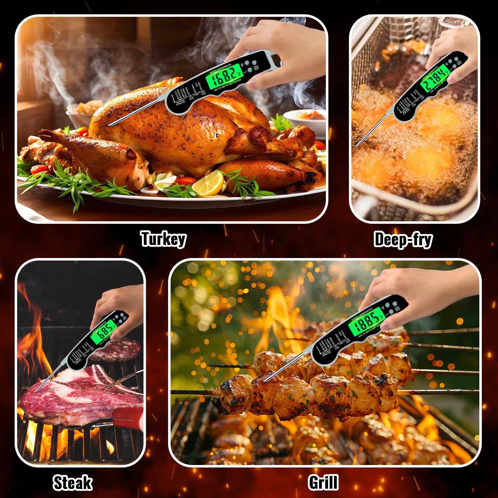 DHMHD LDH0811X297 Meat-Thermometers - View #3