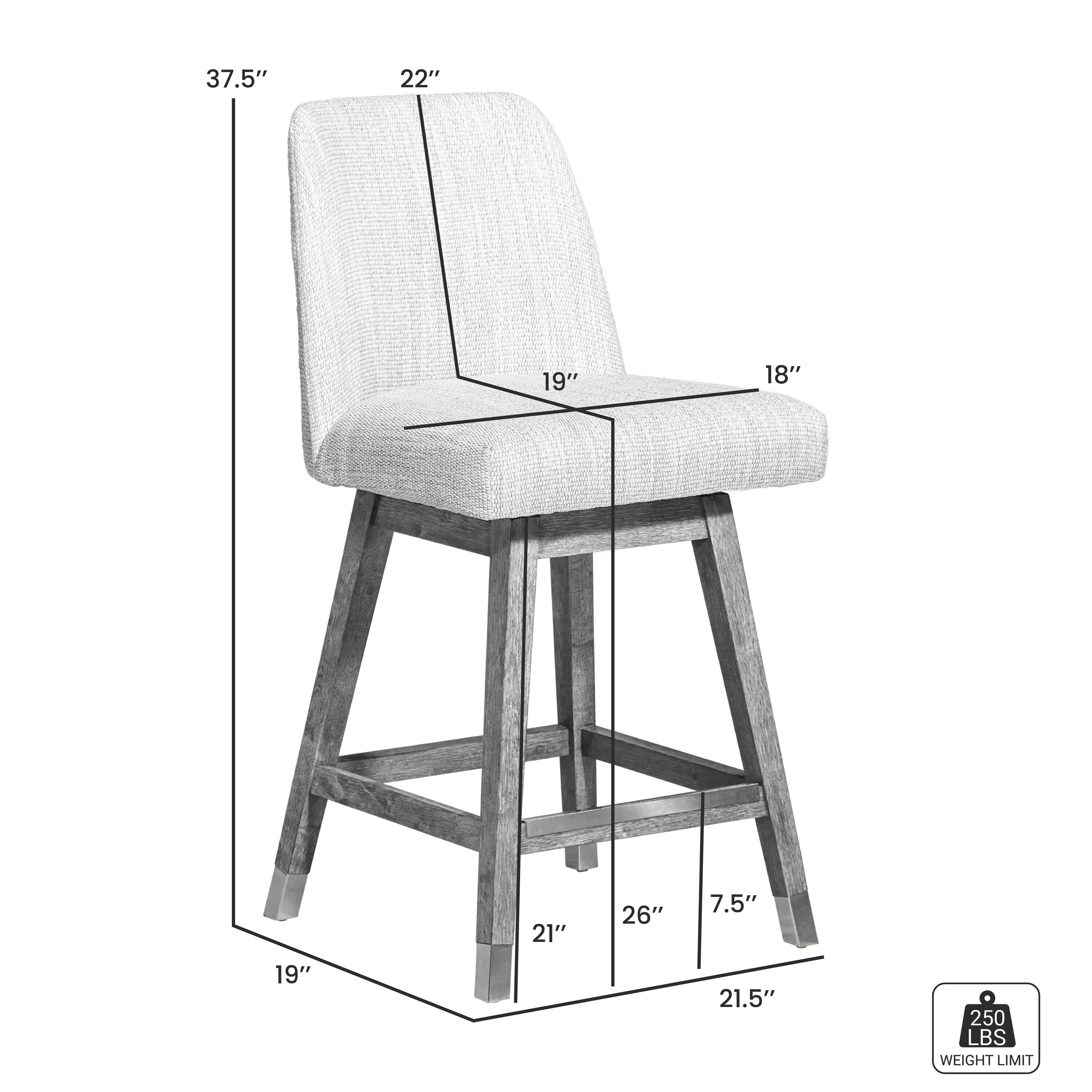 Armen Living 840254332058 stools - View #5
