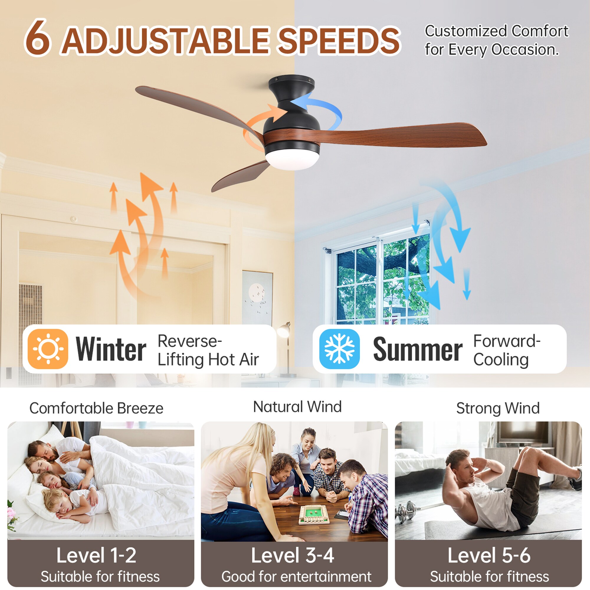 SINOFURN SYB570110BK Ceiling-Fans - View #6