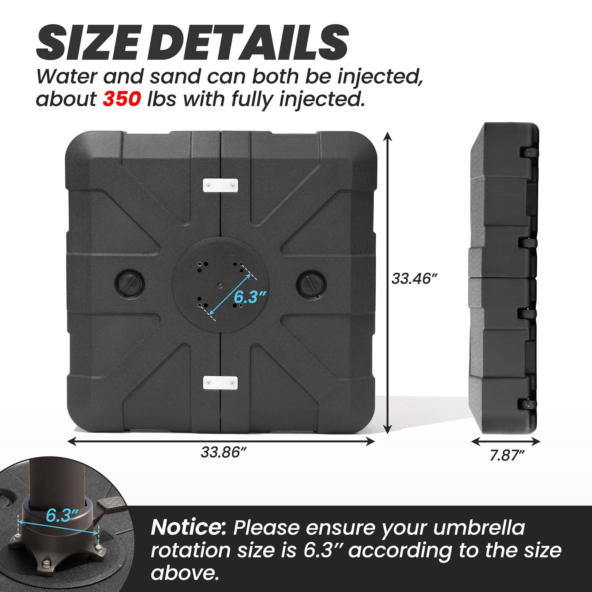 Crestlive Products CL-PU018BLK Umbrellas-2 - View #11