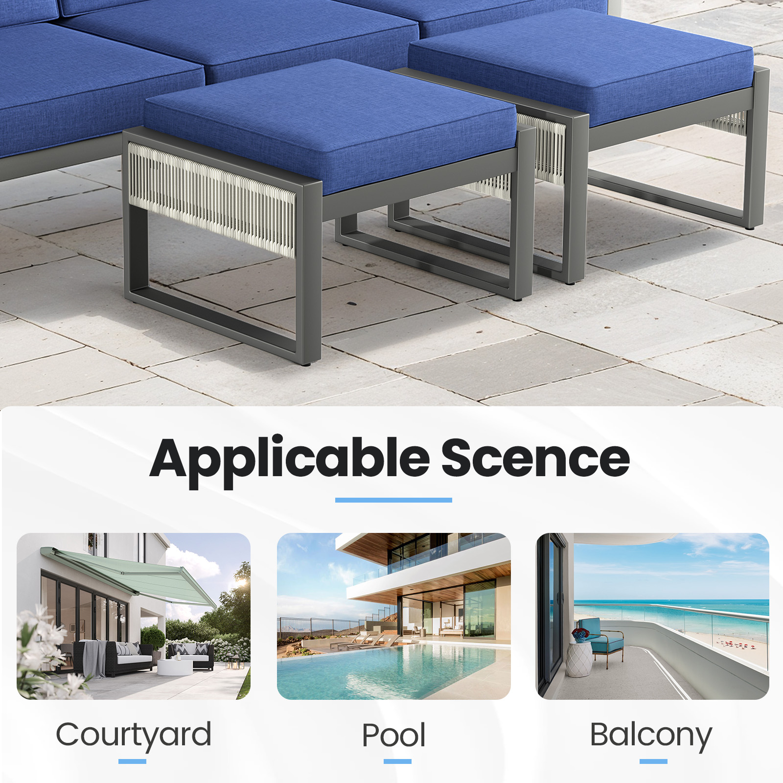 Jeehope PAFHGW40-1 Stools-Ottomans - View #8