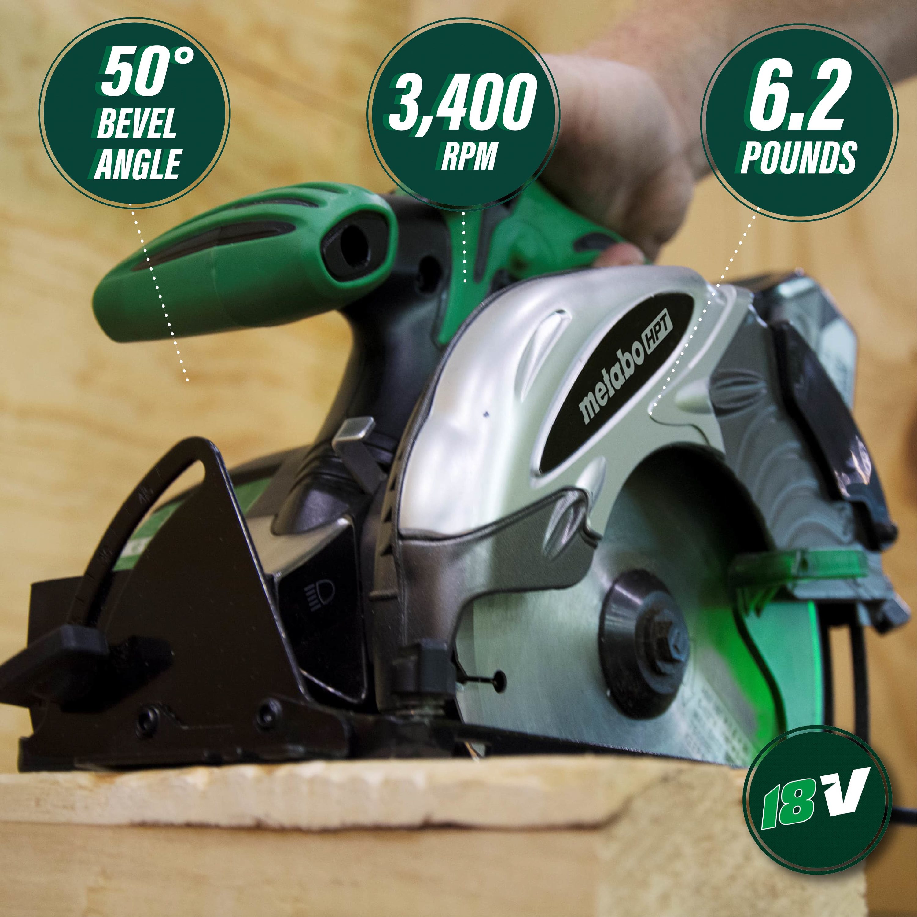 Metabo HPT C18DSLQ4M c100065 - View #2