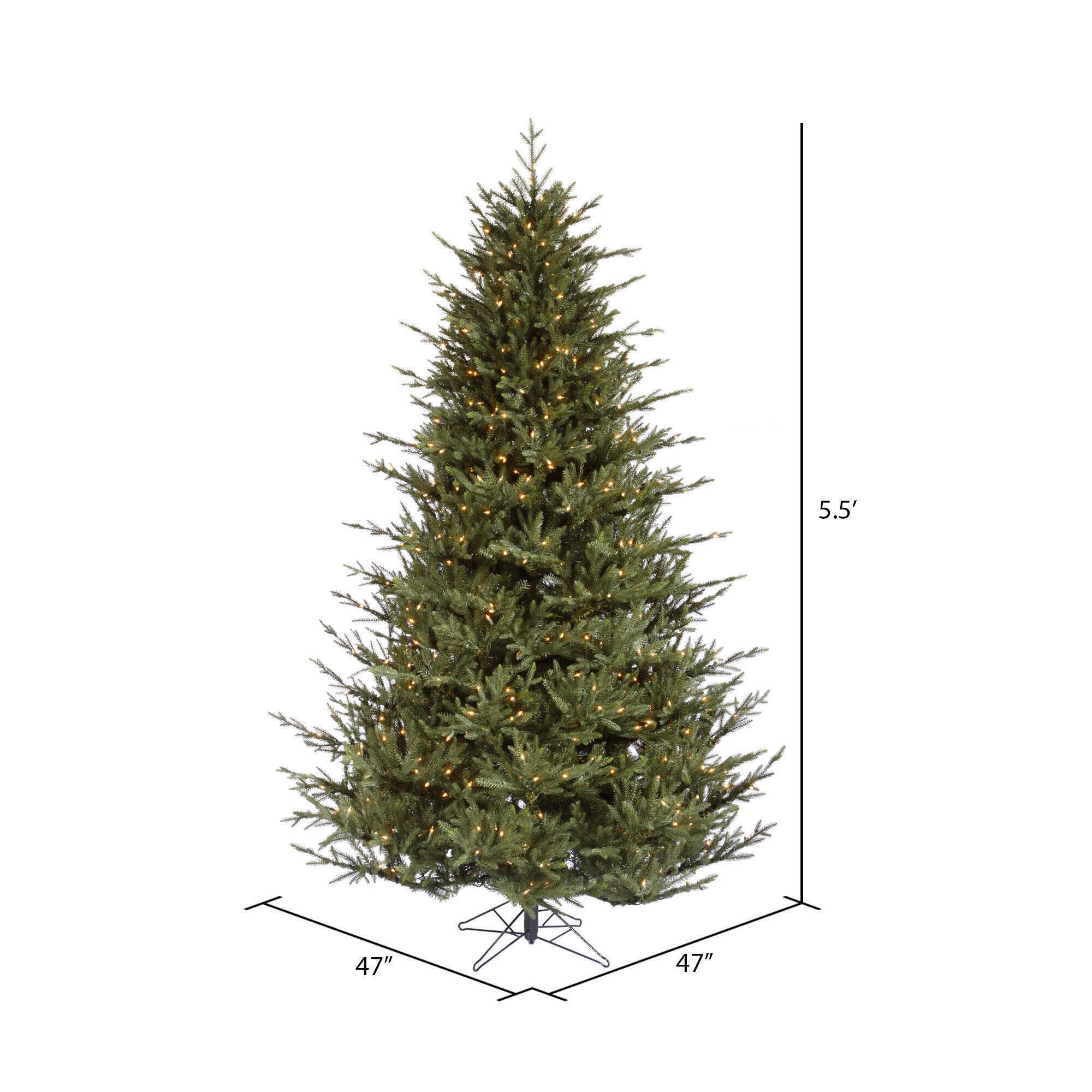 Vickerman A110356LED Artificial-Christmas-Trees - View #3