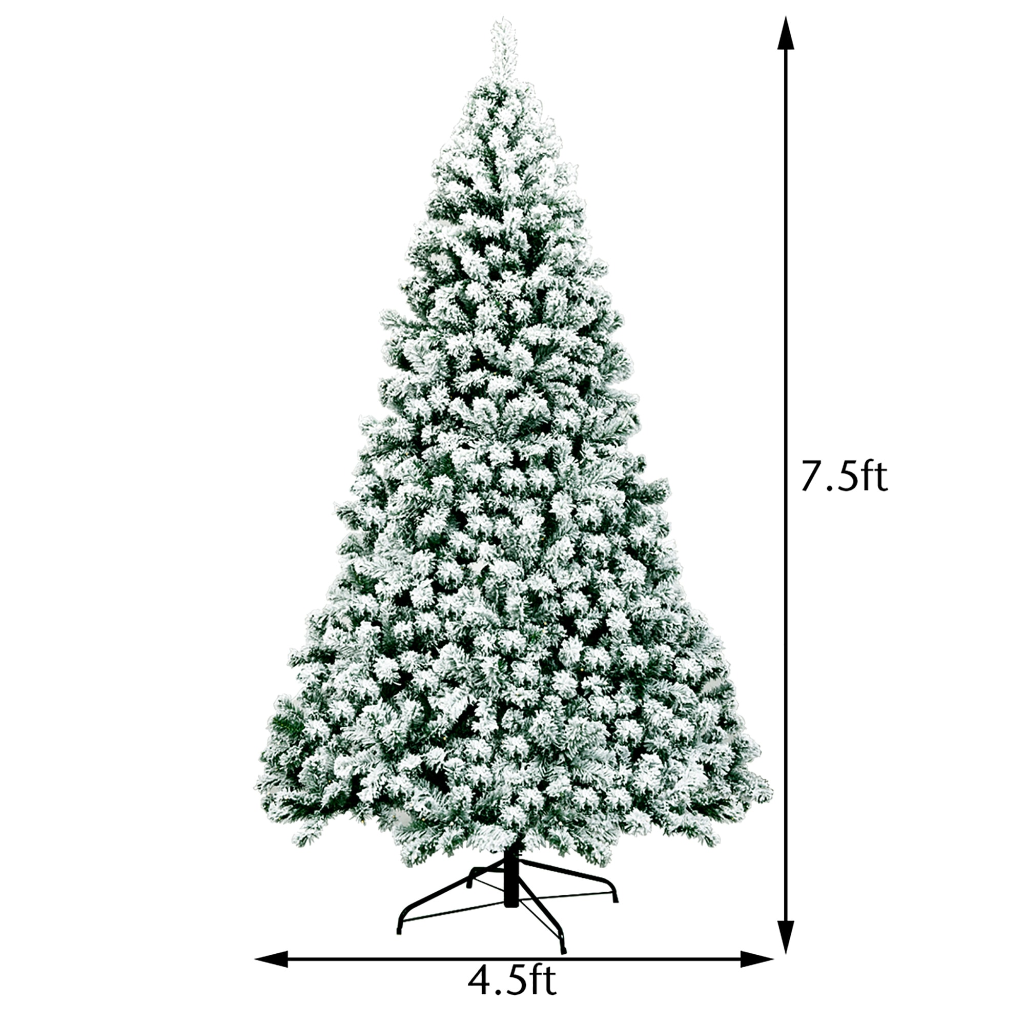 Costway CM22870US Artificial-Christmas-Trees - View #7