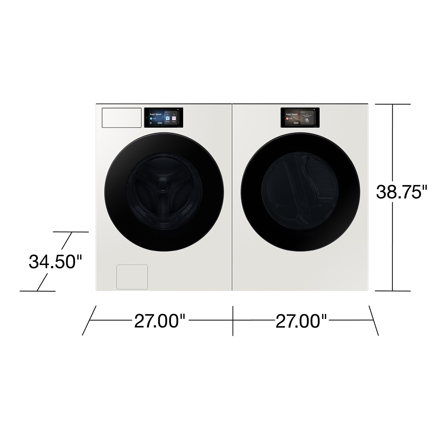 Samsung DV90F53AEY Elec-Dry - View #8