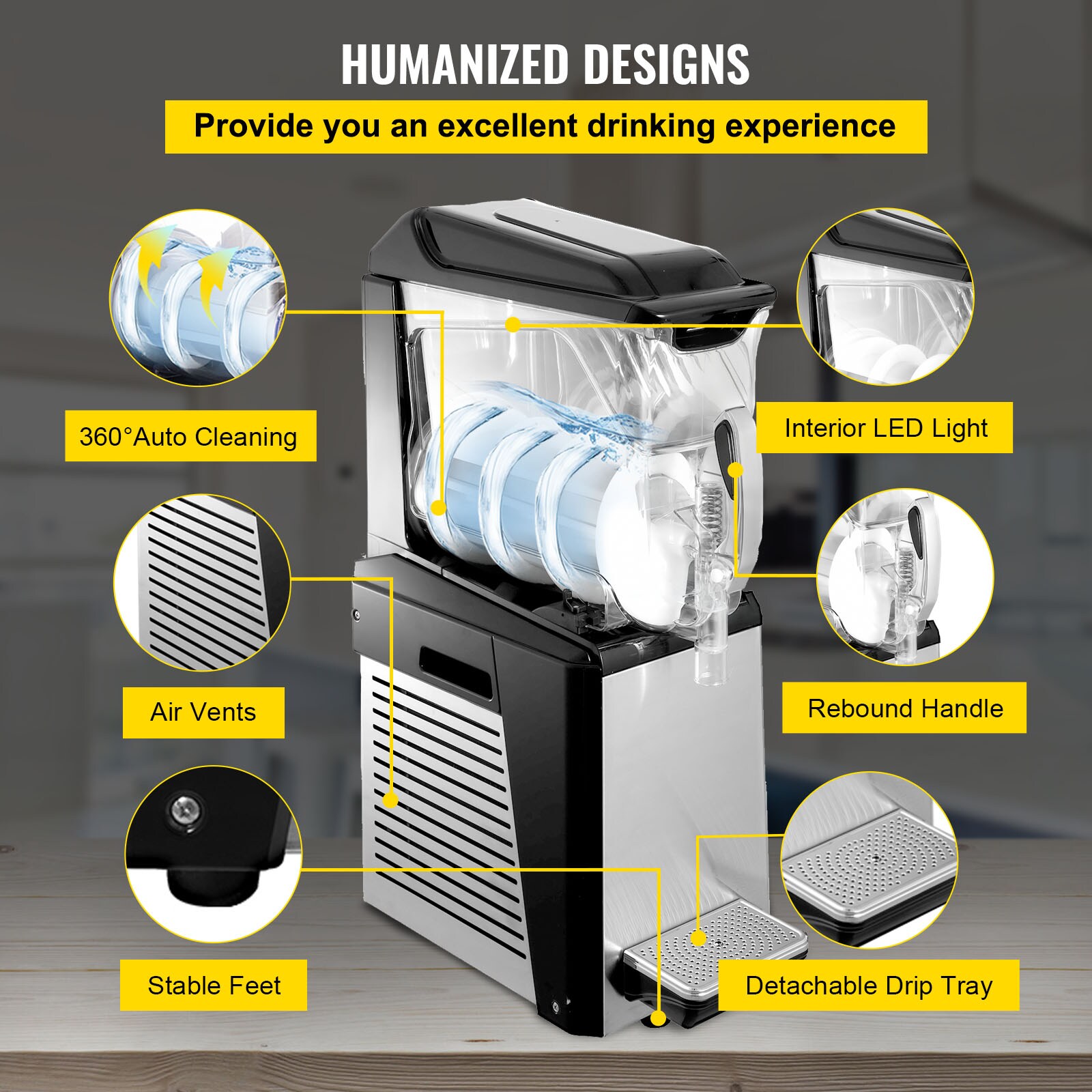 VEVOR SCXRJ1GXRJ1007917V1 Frozen-Drink-Makers - View #6