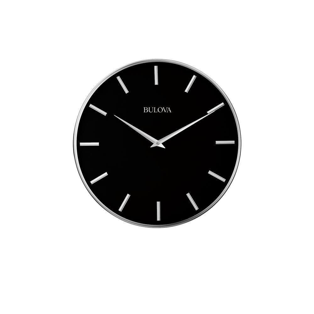 Bulova C4849 Metro Analog Round Wall Contemporary