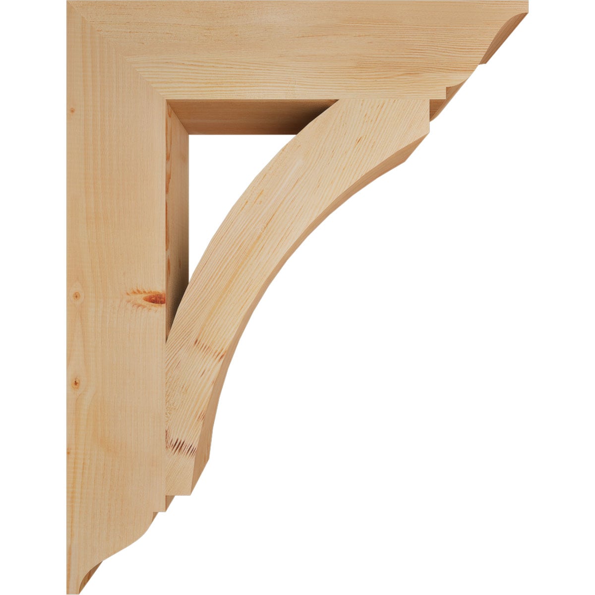 Ekena Millwork BKT06X28X36THR01SDF Exterior-Brackets-Braces - View #3
