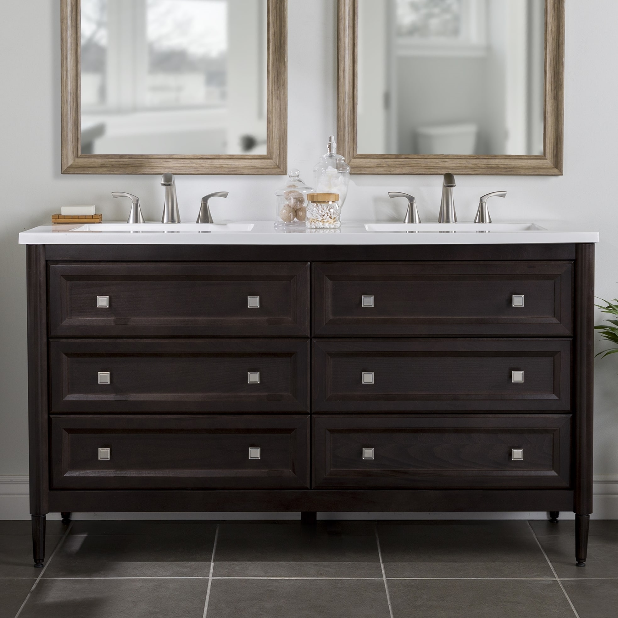 Diamond at Lowes - Organization - Vanity Mirror with Storage