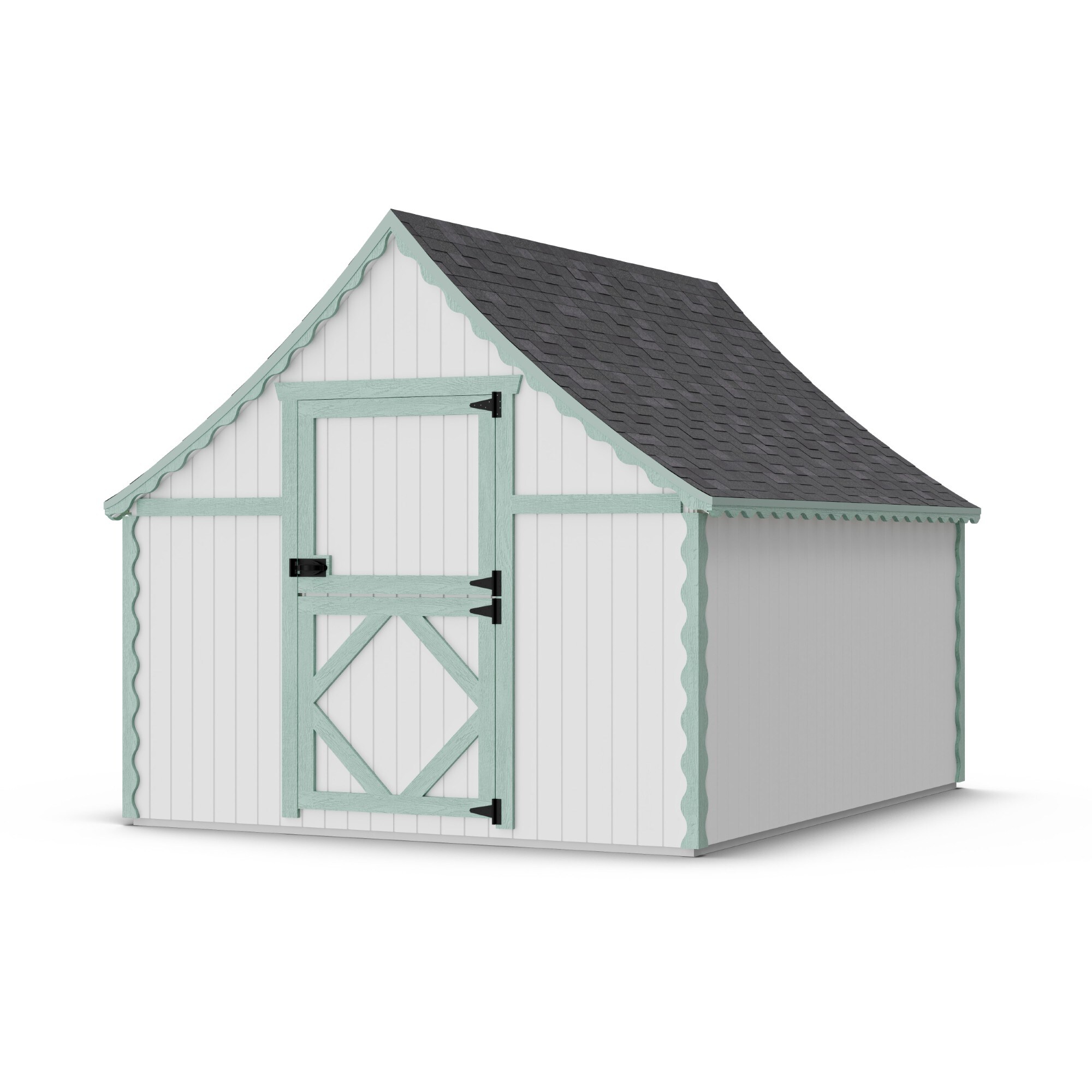 Little Cottage Co 8X10 GBP-PNK-FK-LFT playhouses - View #2