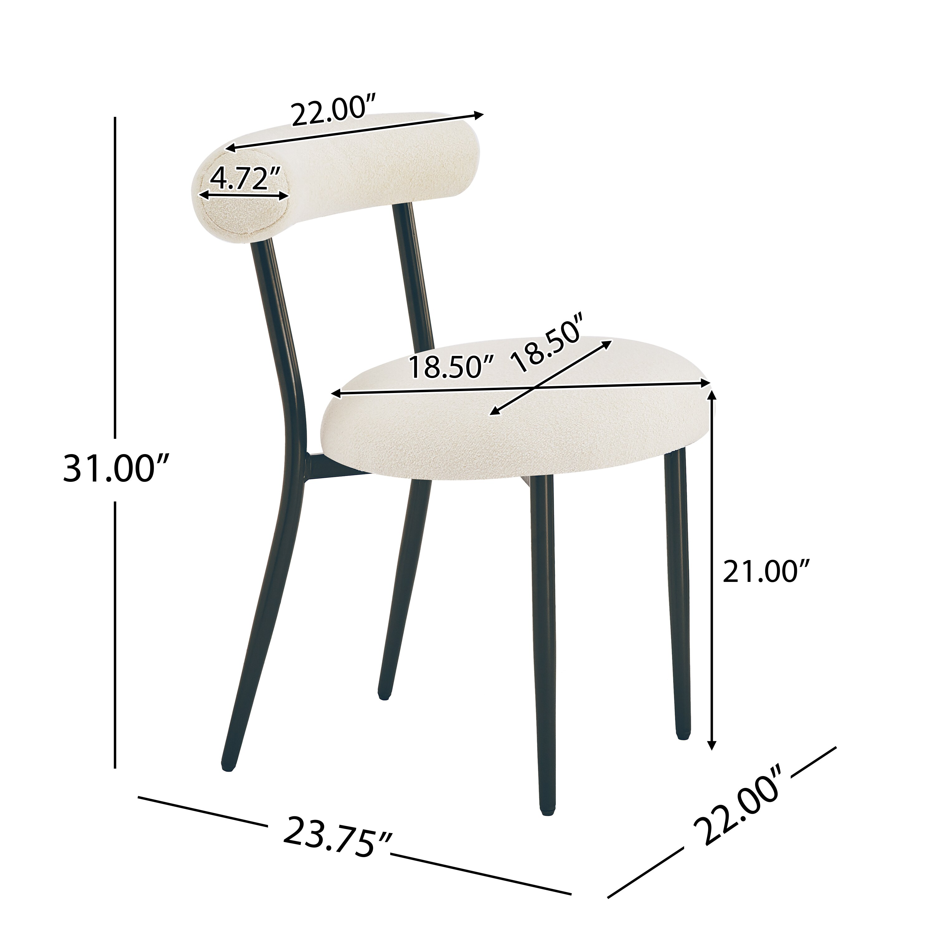 Best Selling Home Decor 319787 Dining-Chairs - View #4