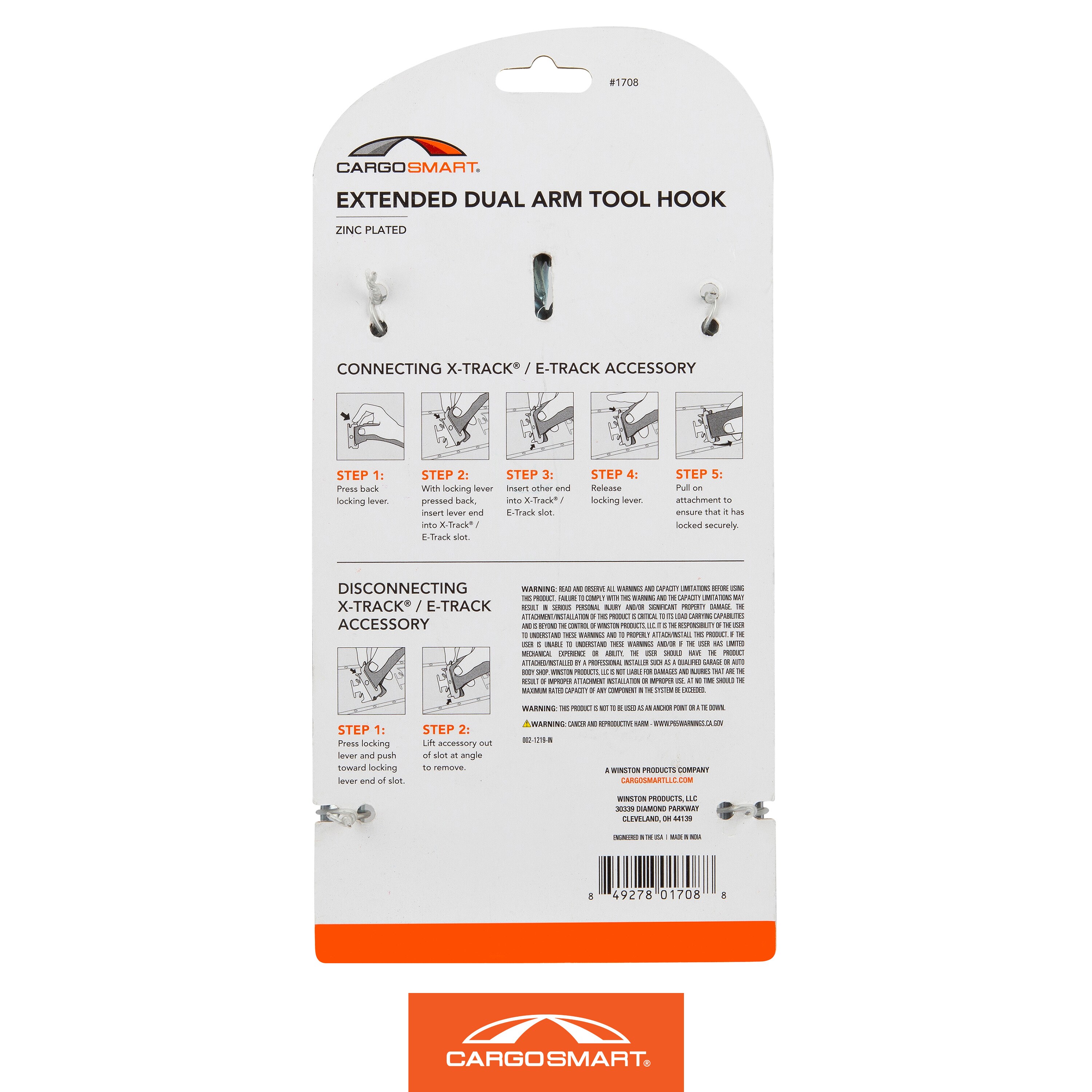 CargoSmart 1708 Garage-Storage-Rail-Sys-Acc - View #18