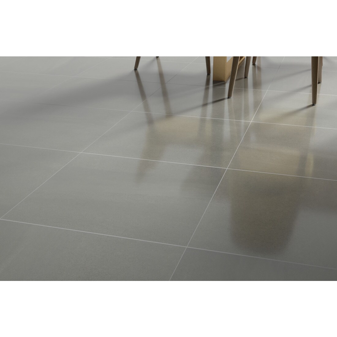 Emser Porto Ii Charcoal 24-in X 24-in Polished Porcelain Stone Look 