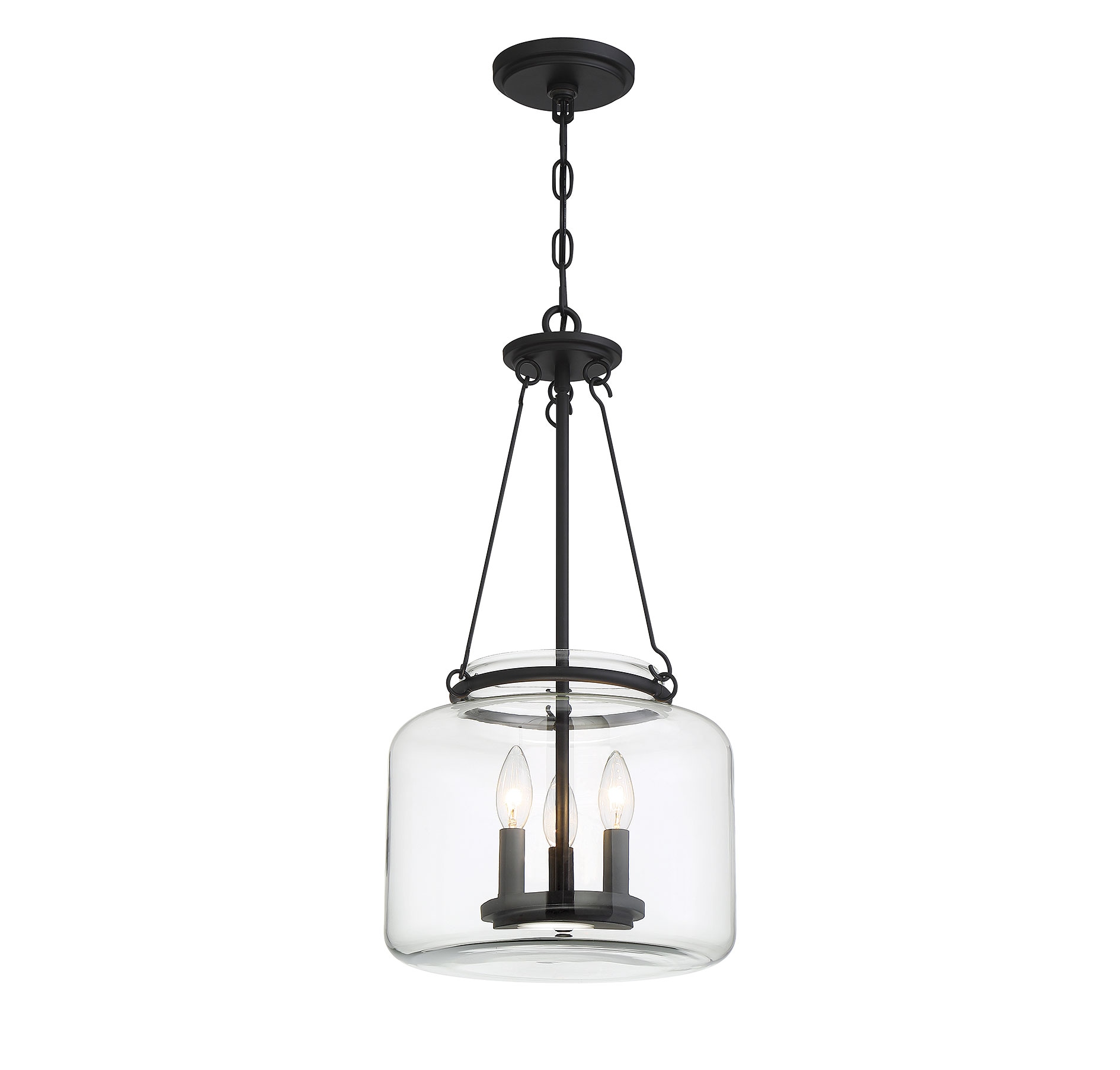 Savoy House Essentials 7-9006-3-89 Pendant-Lights - View #3