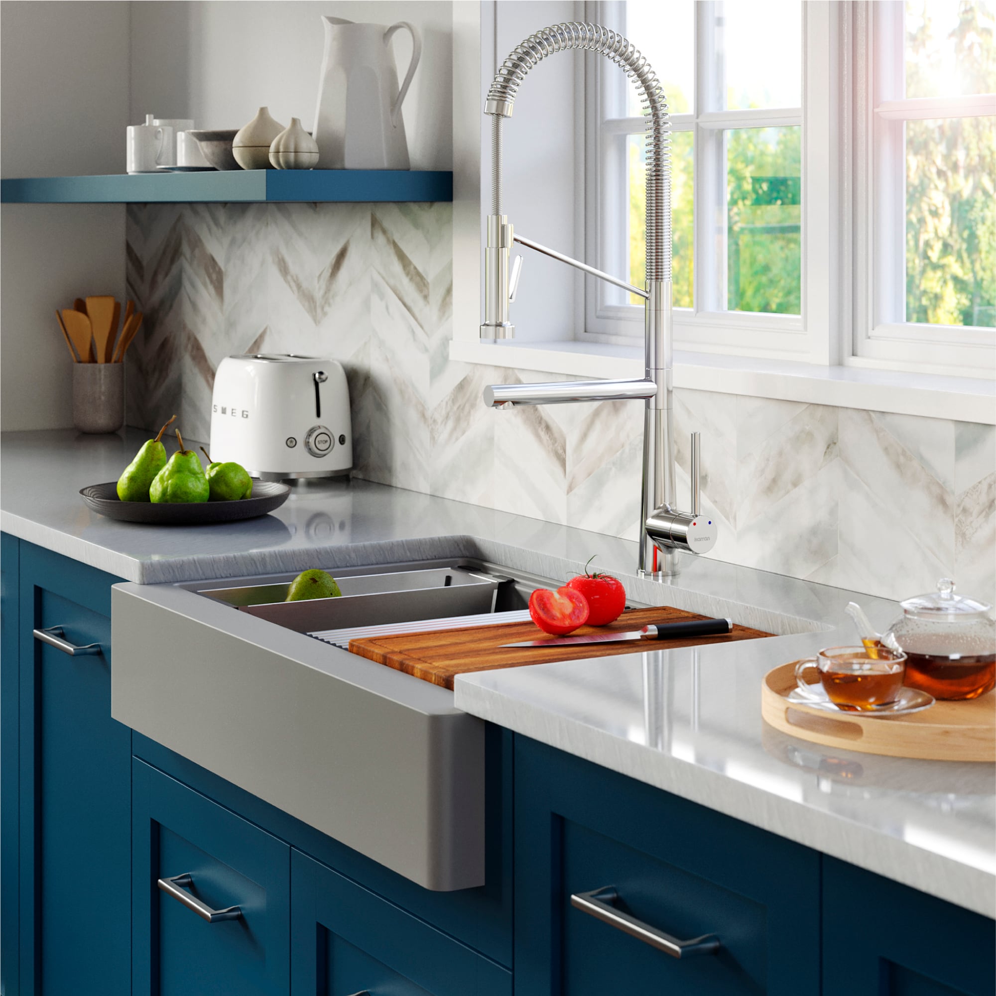 Karran QARWS-740-GR Kitchen-Sinks - View #4