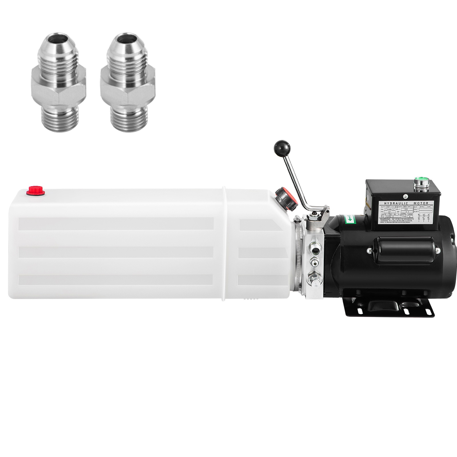VEVOR - 6L Car Lift Hydraulic Power Unit Pack 220V 50hz 1 ph 2750 PSI Auto