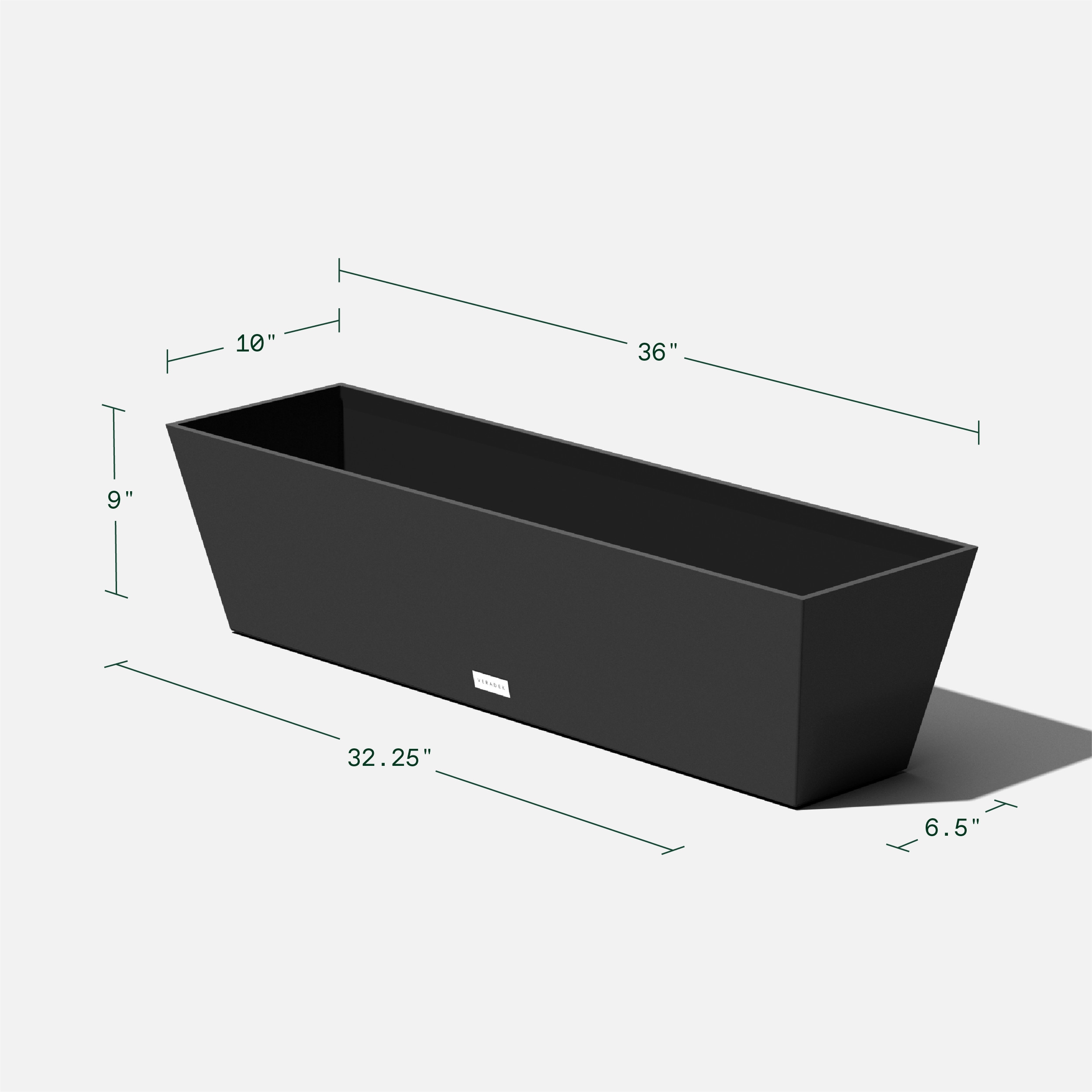 Veradek WBV36B Planter-Window-Box - View #3