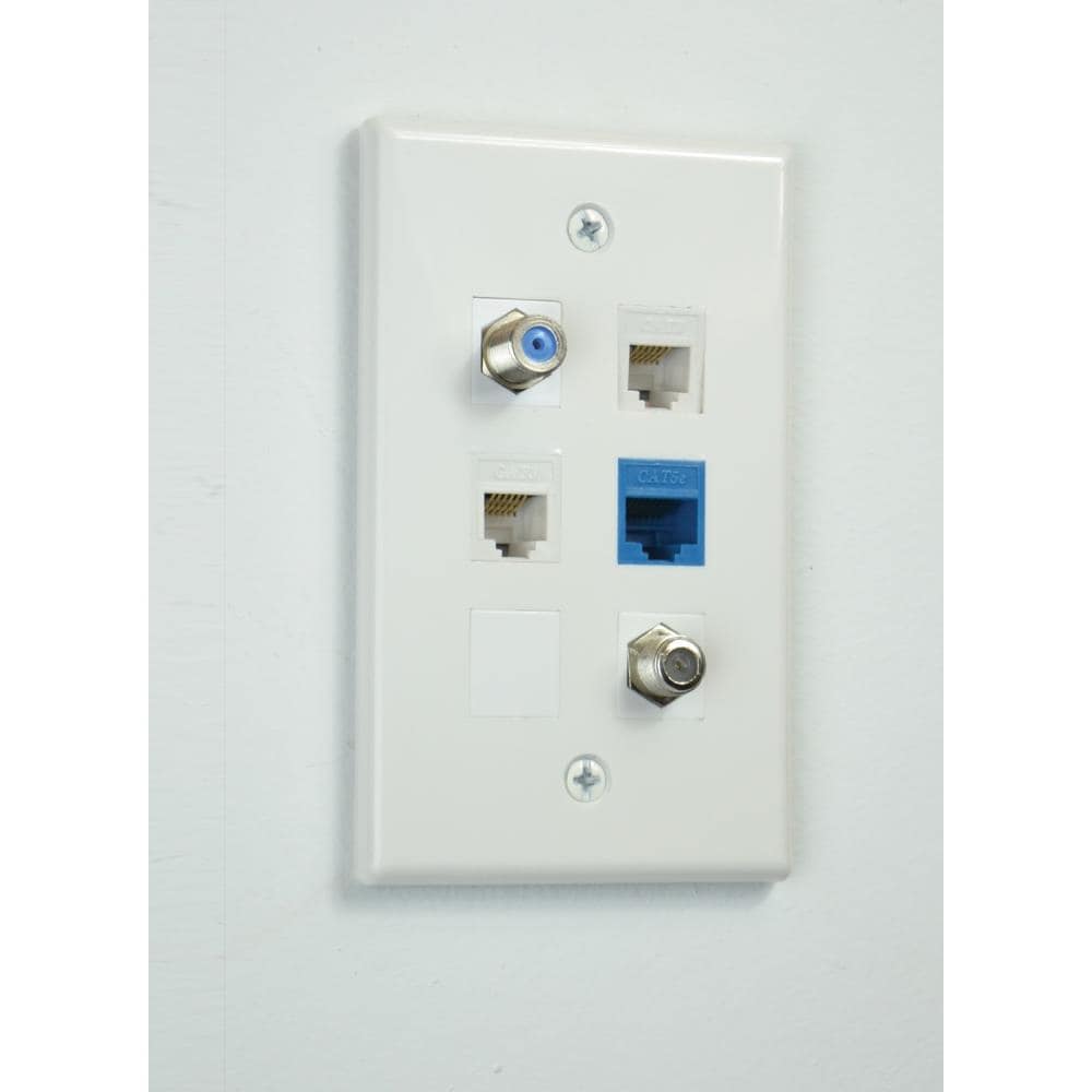 DataComm Electronics 20-3006-WH Electrical-Wall-Plates - View #3