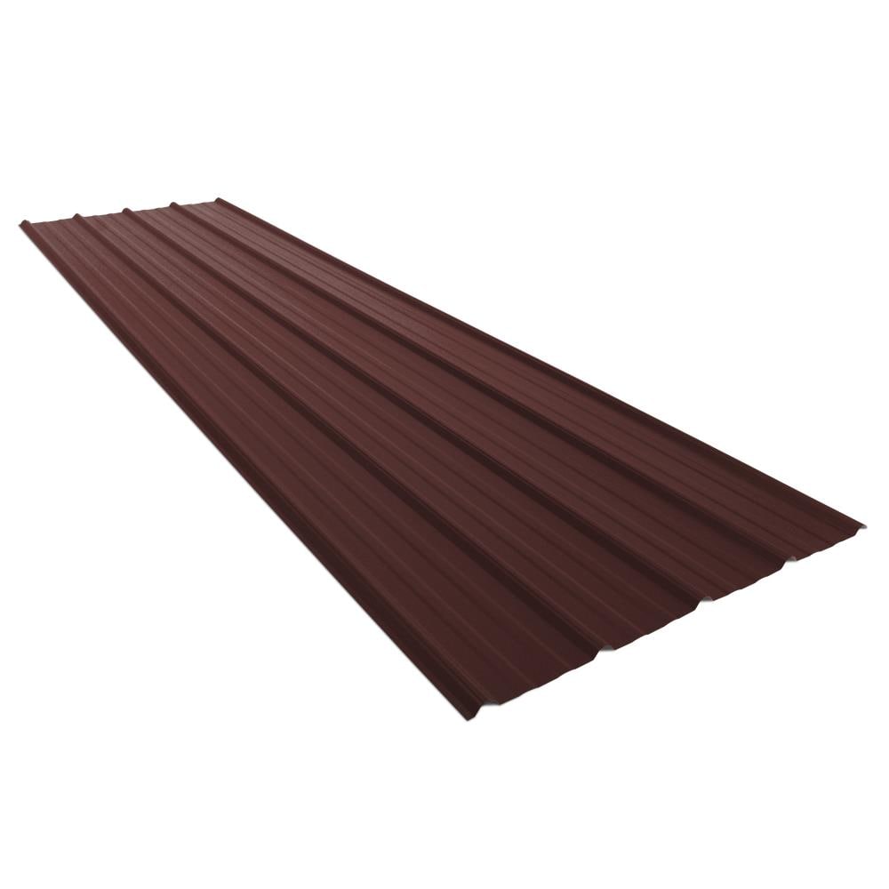 Union Corrugating SP-MR-8800-055 Master Rib 3.17-Feet x 12-Feet Ribbed Burgundy Steel Roof Panel