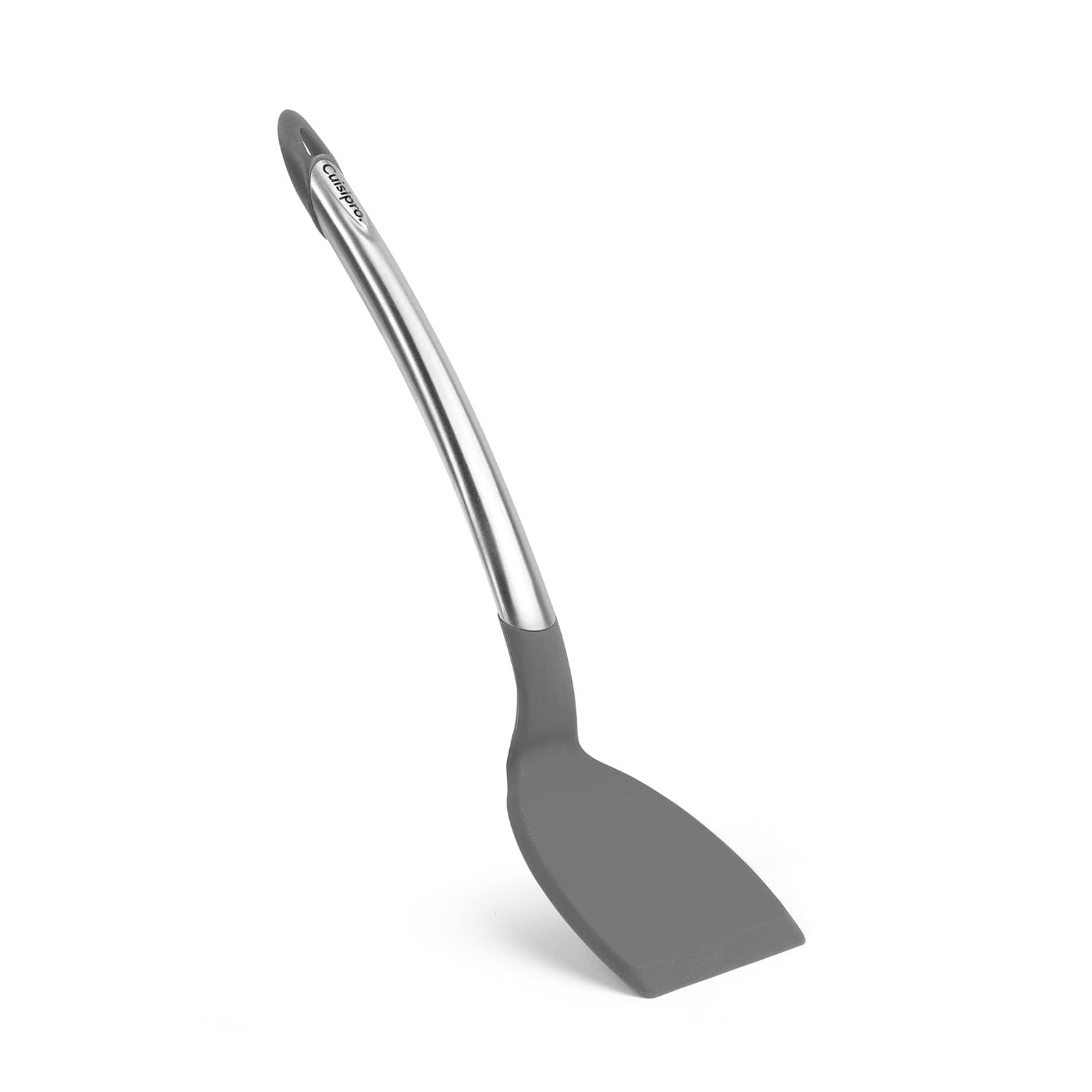 Cuisipro  Silicone  Stainless Steel 12.5Inch Turner Gray