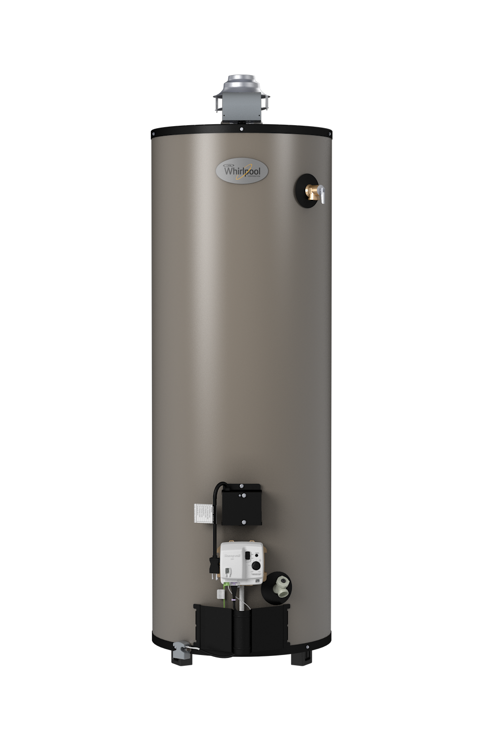 Whirlpool 50T12-40DNG 50-Gallon Tall 12-Year Limited 40000-BTU Natural Gas Water Heater