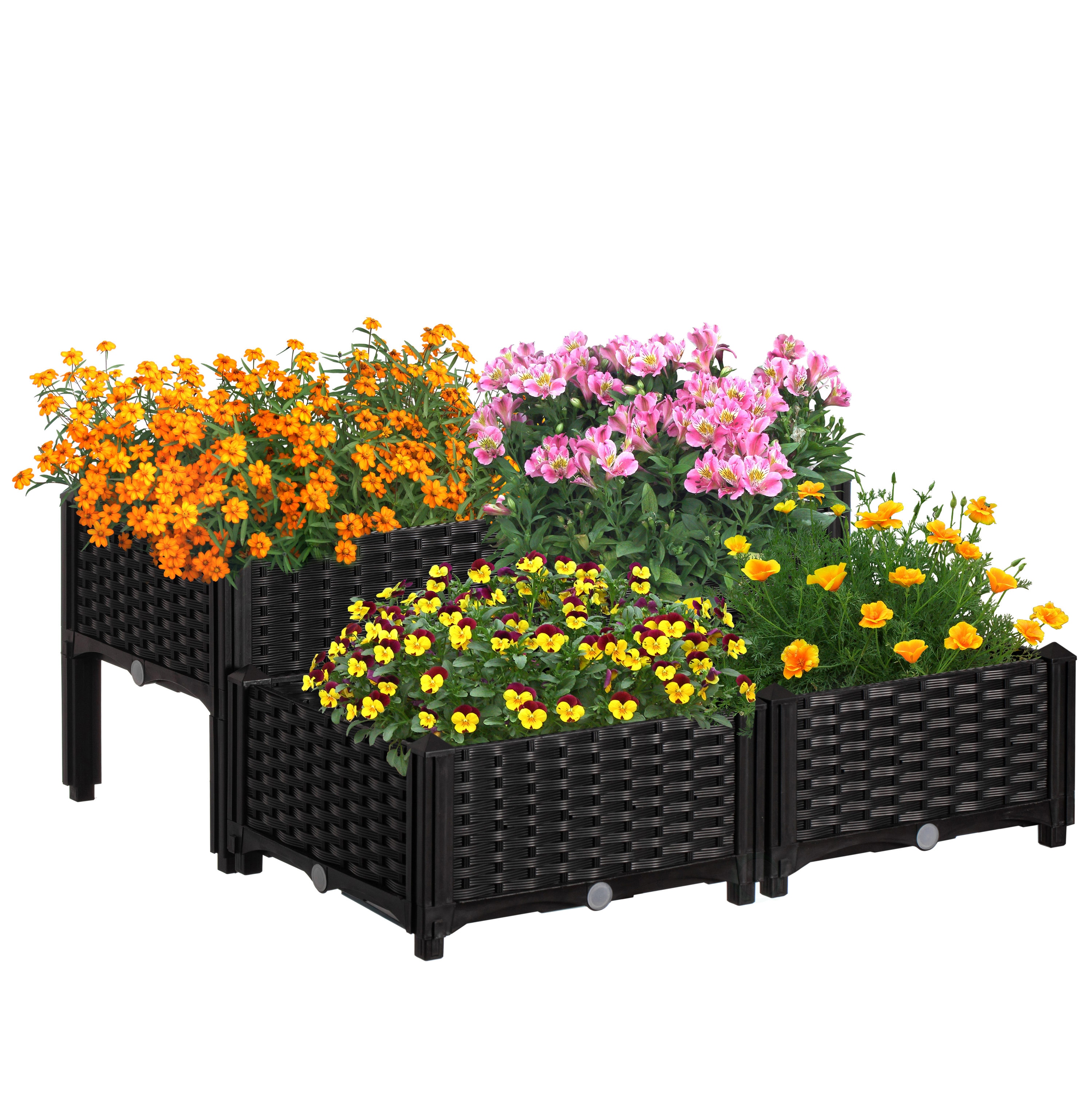 Gardenised QI003892.WL Planter-Window-Box - View #9