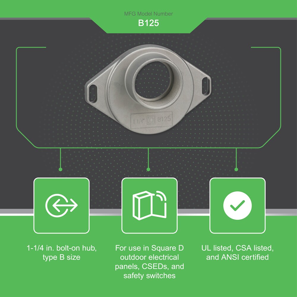 Square D B125 Load-Center-Accessories - View #3