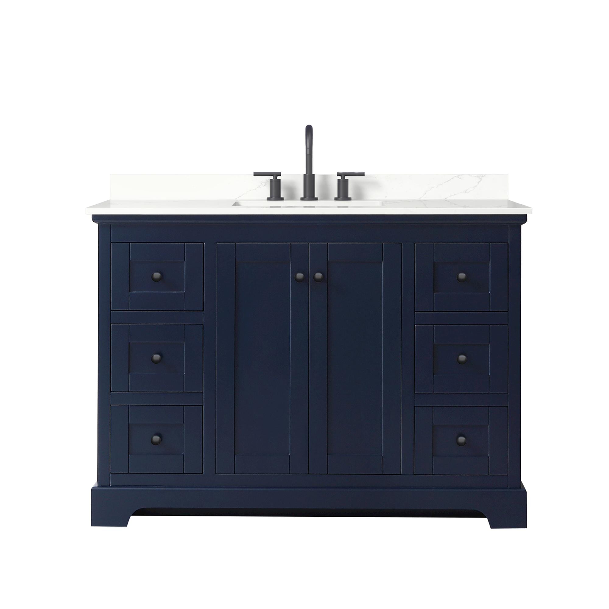 Wyndham Collection WCV232348SBBGTUS3MXX Bath-Vanity-Combo - View #2
