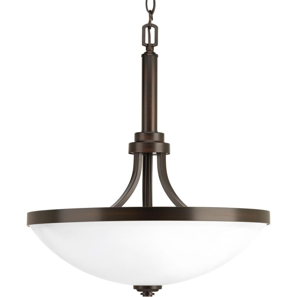 Progress Lighting P500054-020 Topsail Polished Chrome Coastal Clear Glass Jar Led, Hanging Pendant Light
