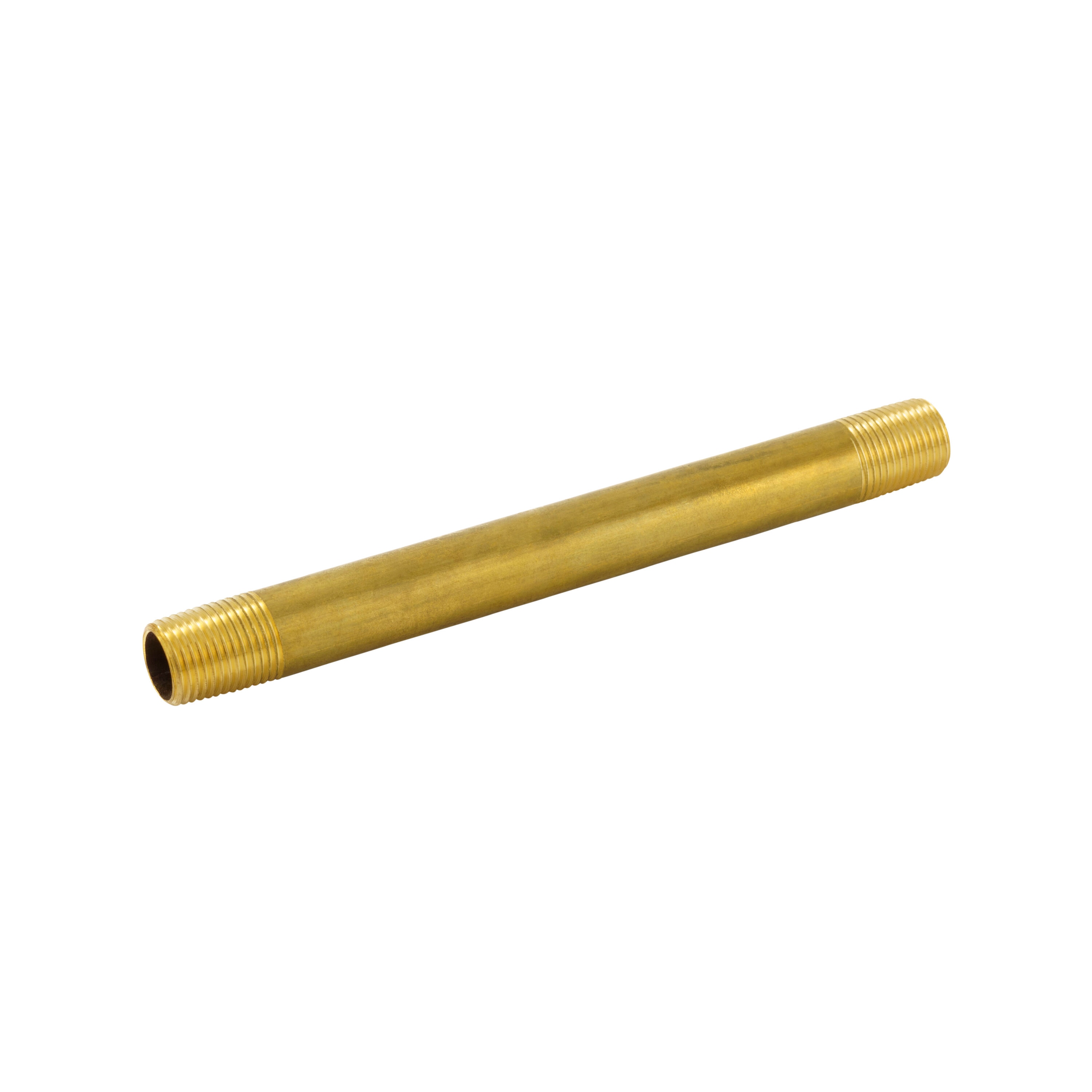 Brass Pipe Fitting, Hex Nipple, 1/2 in. Male NPT, Nipples, Pipe Fittings, Fittings, All Products