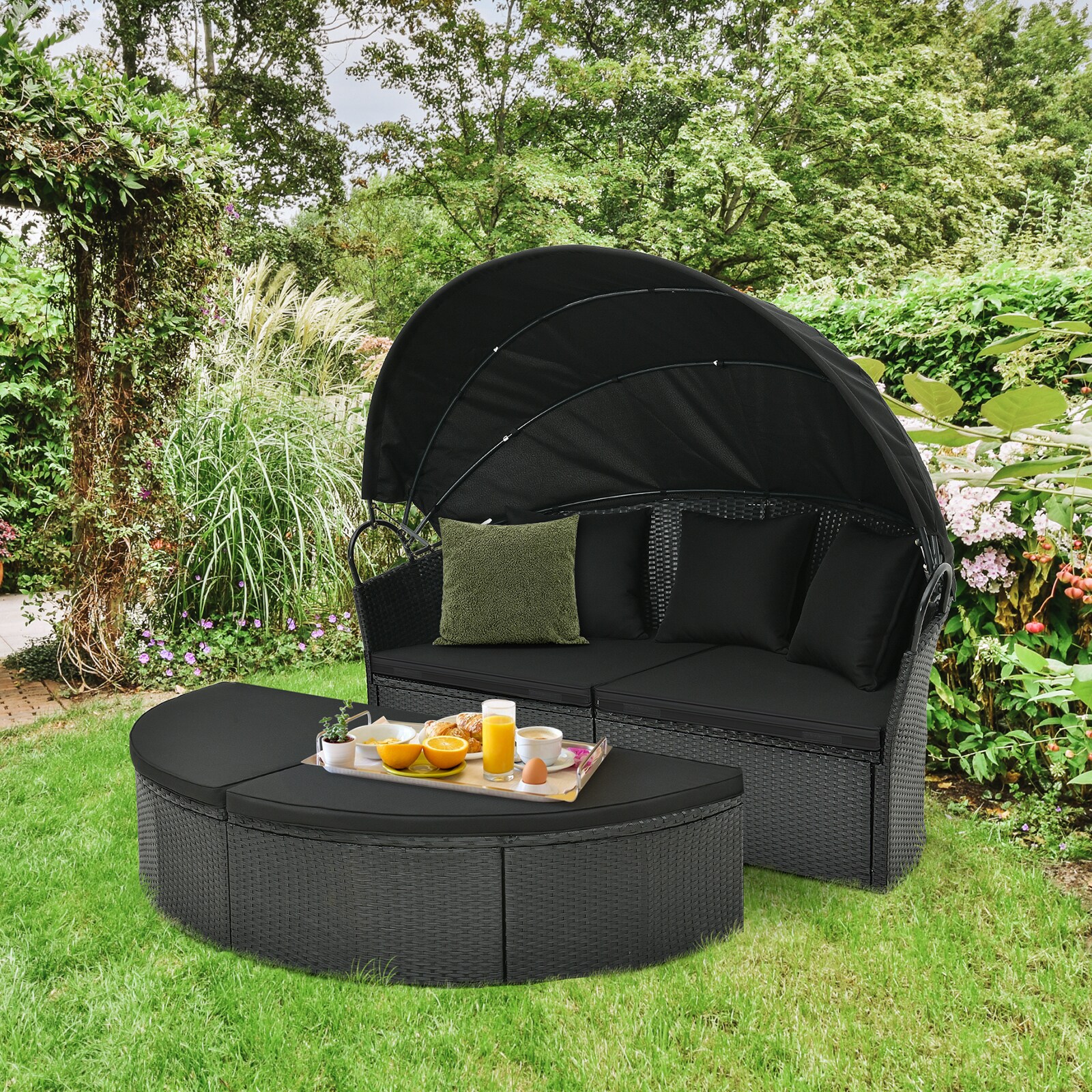 Slickblue D-CO-+KD46517WH Patio-Sofas-Daybeds - View #5