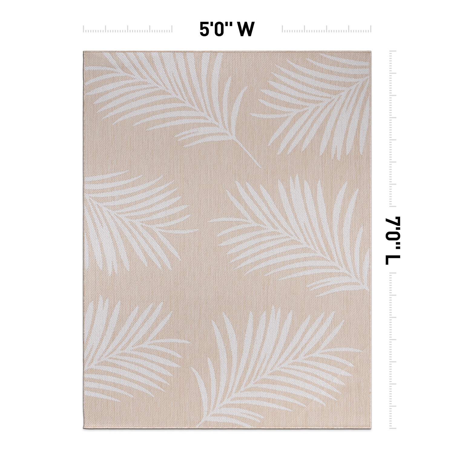 World Rug Gallery 111NATURAL5X7 rugs - View #3