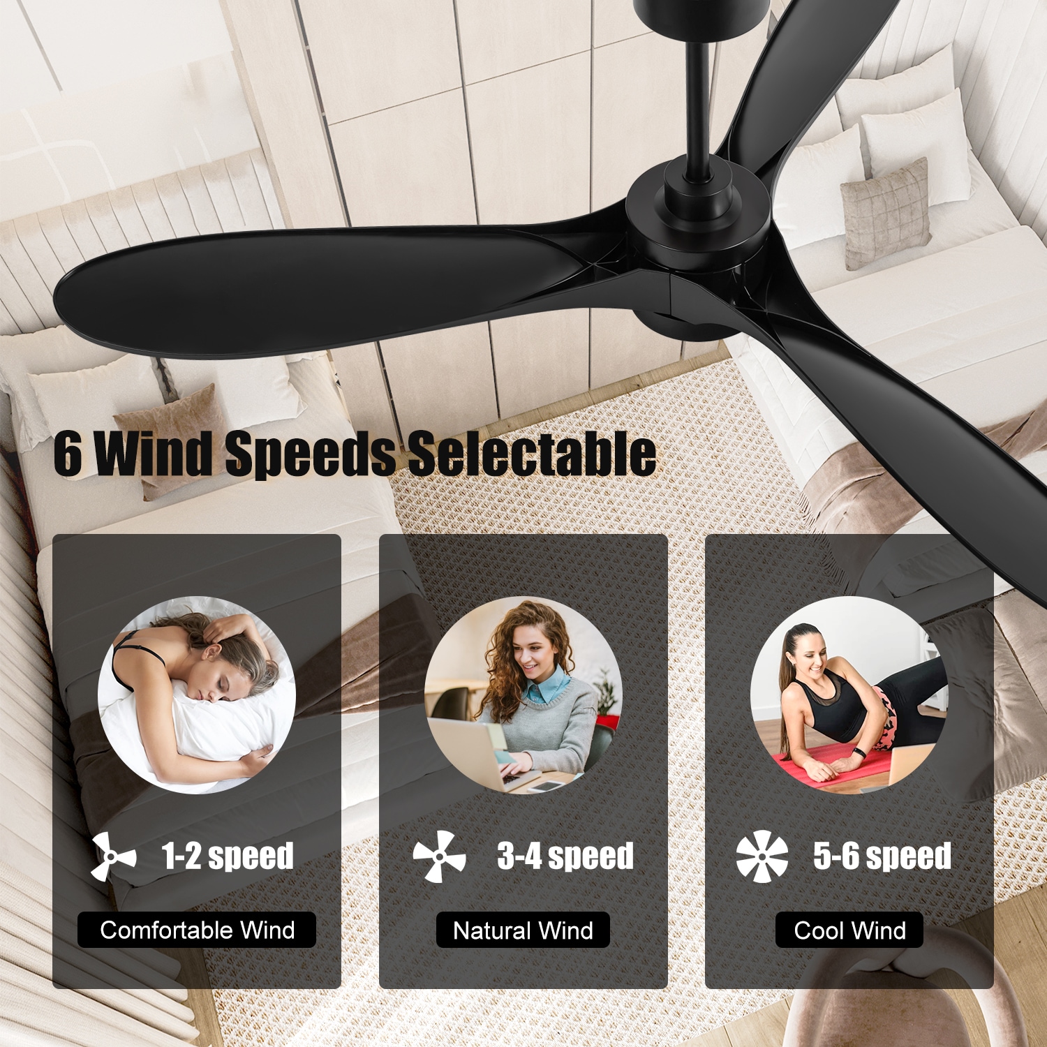 Breezary 33076-AB Ceiling-Fans - View #6