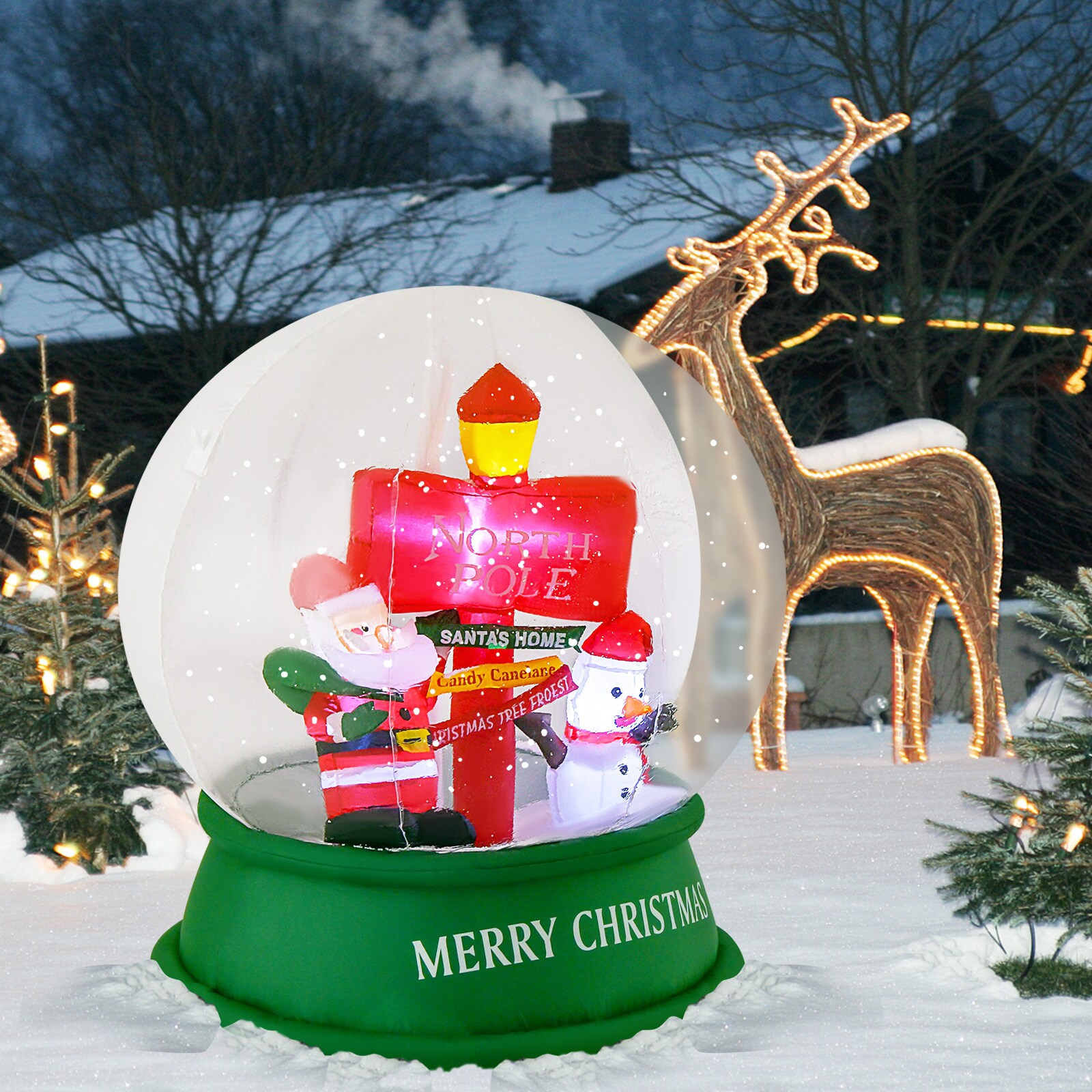 WELLFOR HYG23891US Christmas-Inflatables - View #5