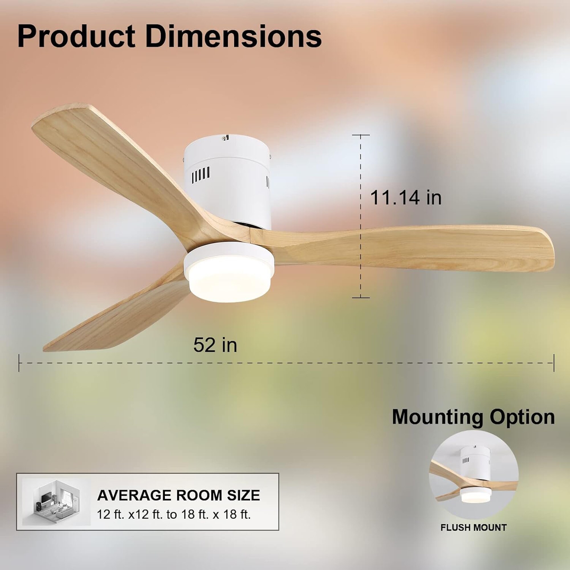 Bybafun YD1300009 Ceiling-Fans - View #3