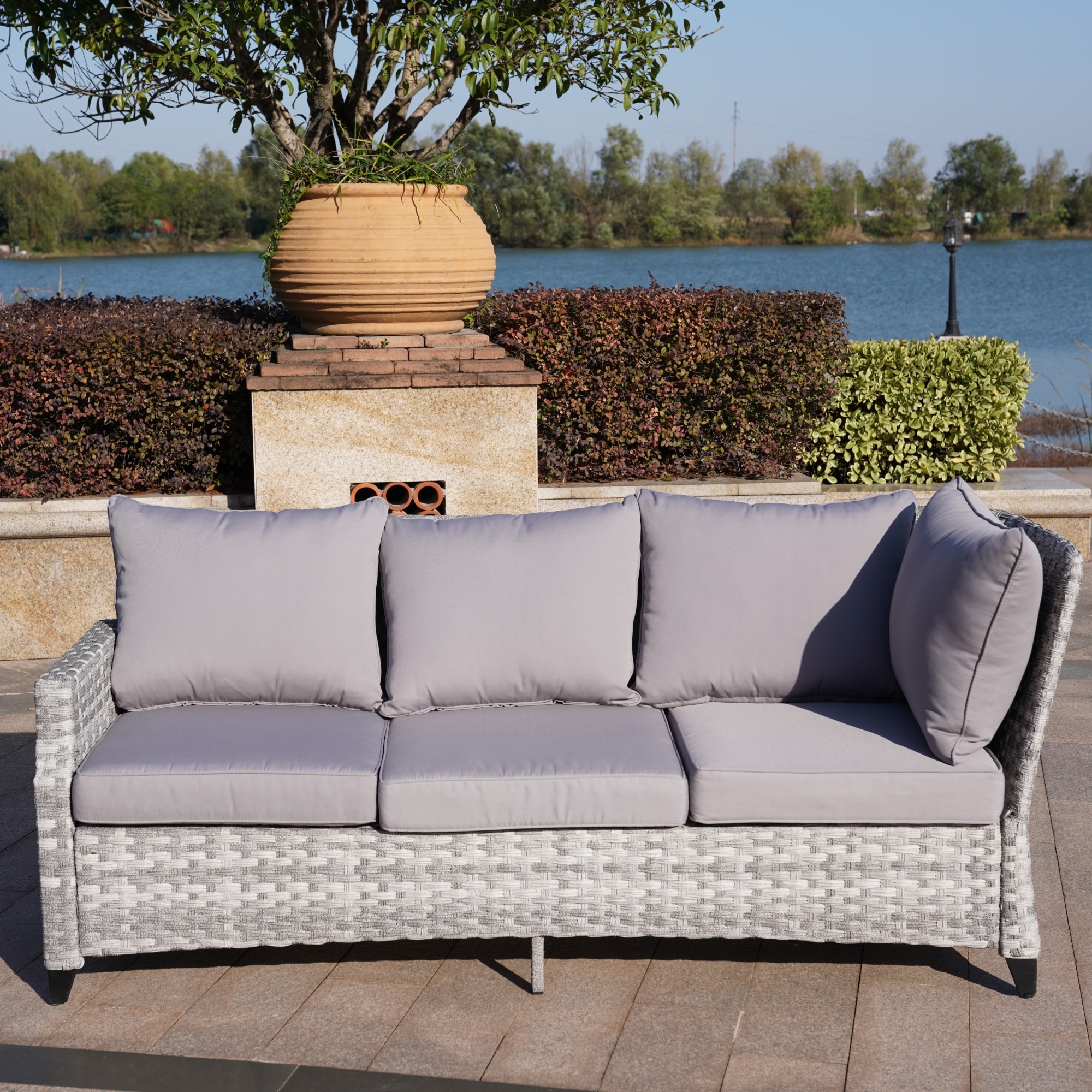 Direct Wicker DWF-2001 Patio-Conversation-Sets - View #7