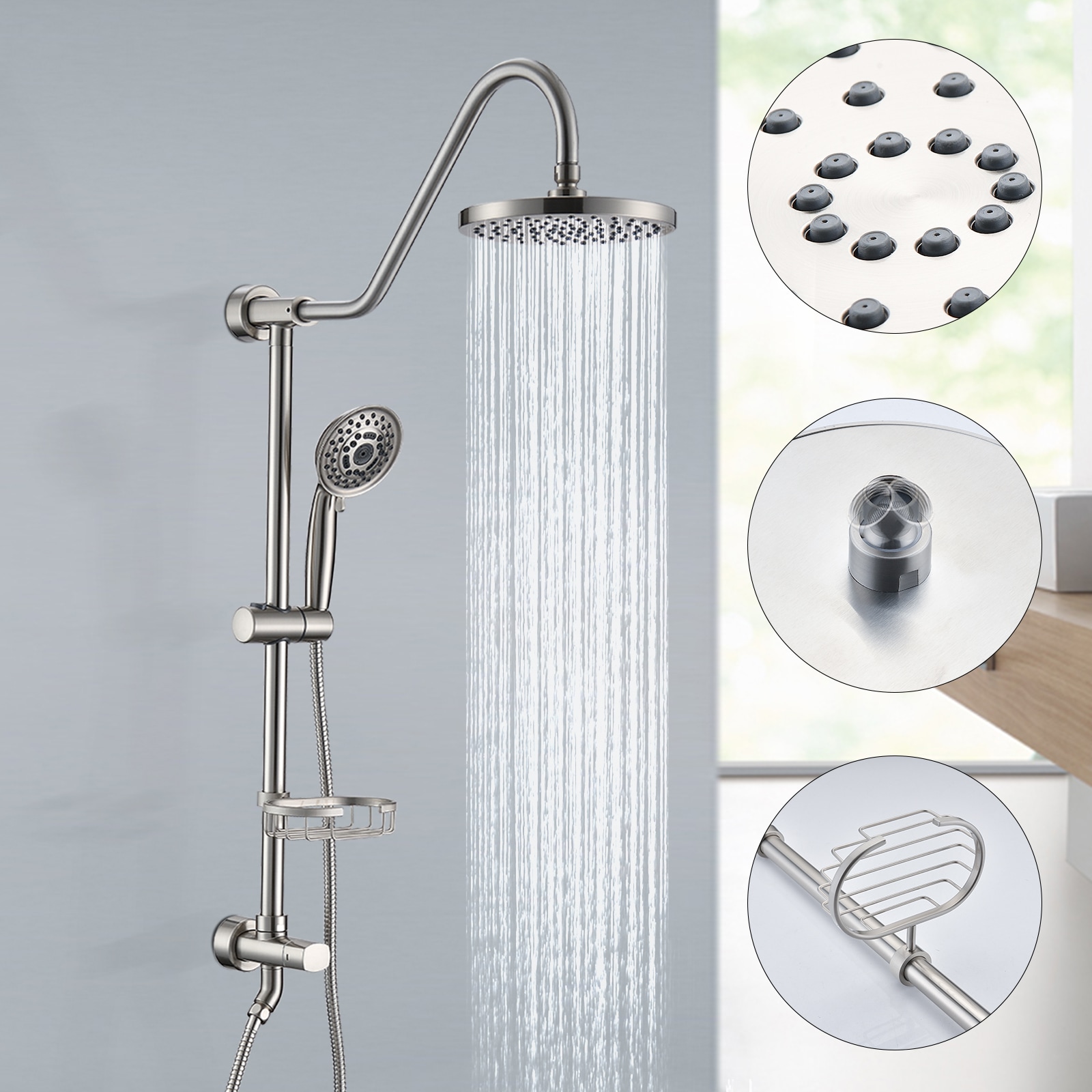 BEARSOLIM DJYC-W121949103 Showerhead-Bar-Panels - View #4