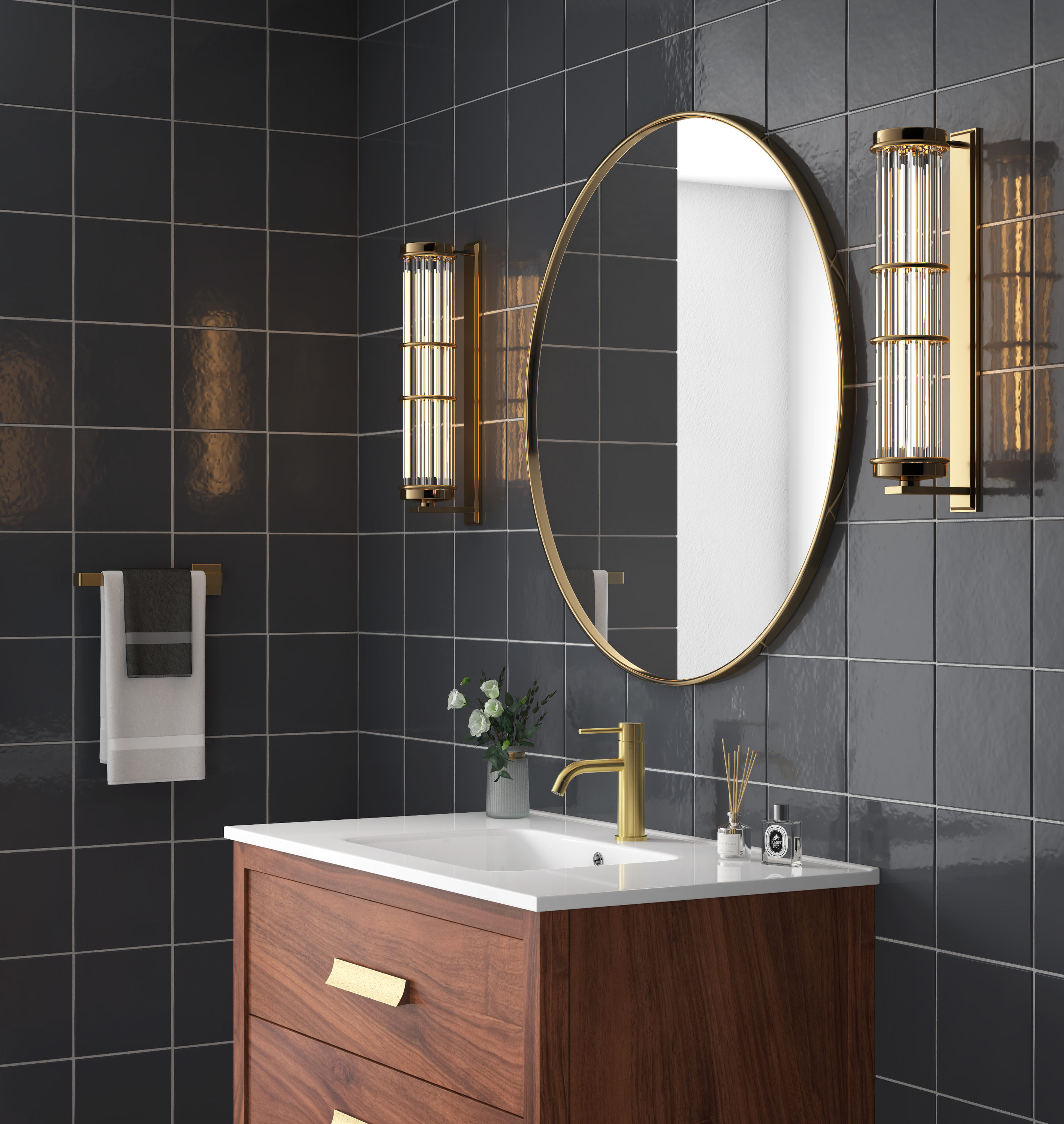 YZZY US-HM-2041GLD Lavatory-Faucets - View #3