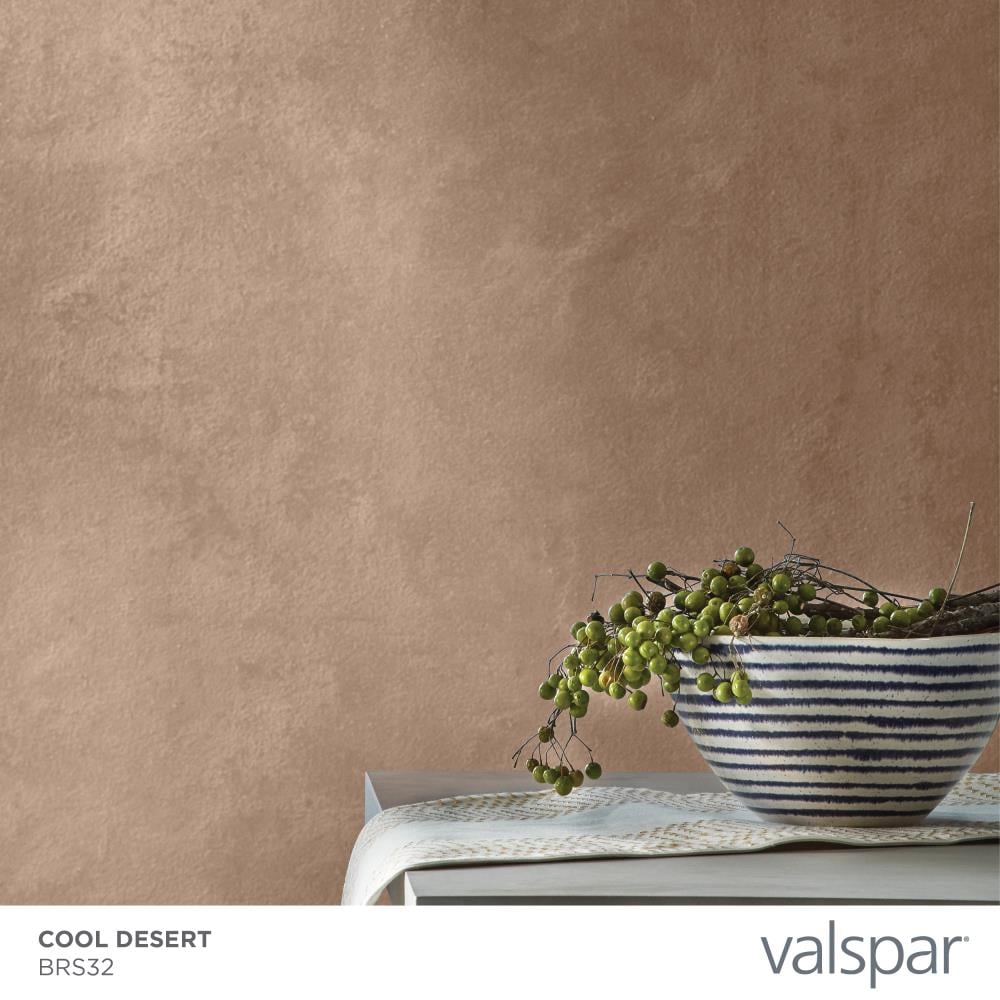 Valspar Flat Brushed suede Brushed Suede Tintable Latex Interior Paint  (1-Gallon) at 