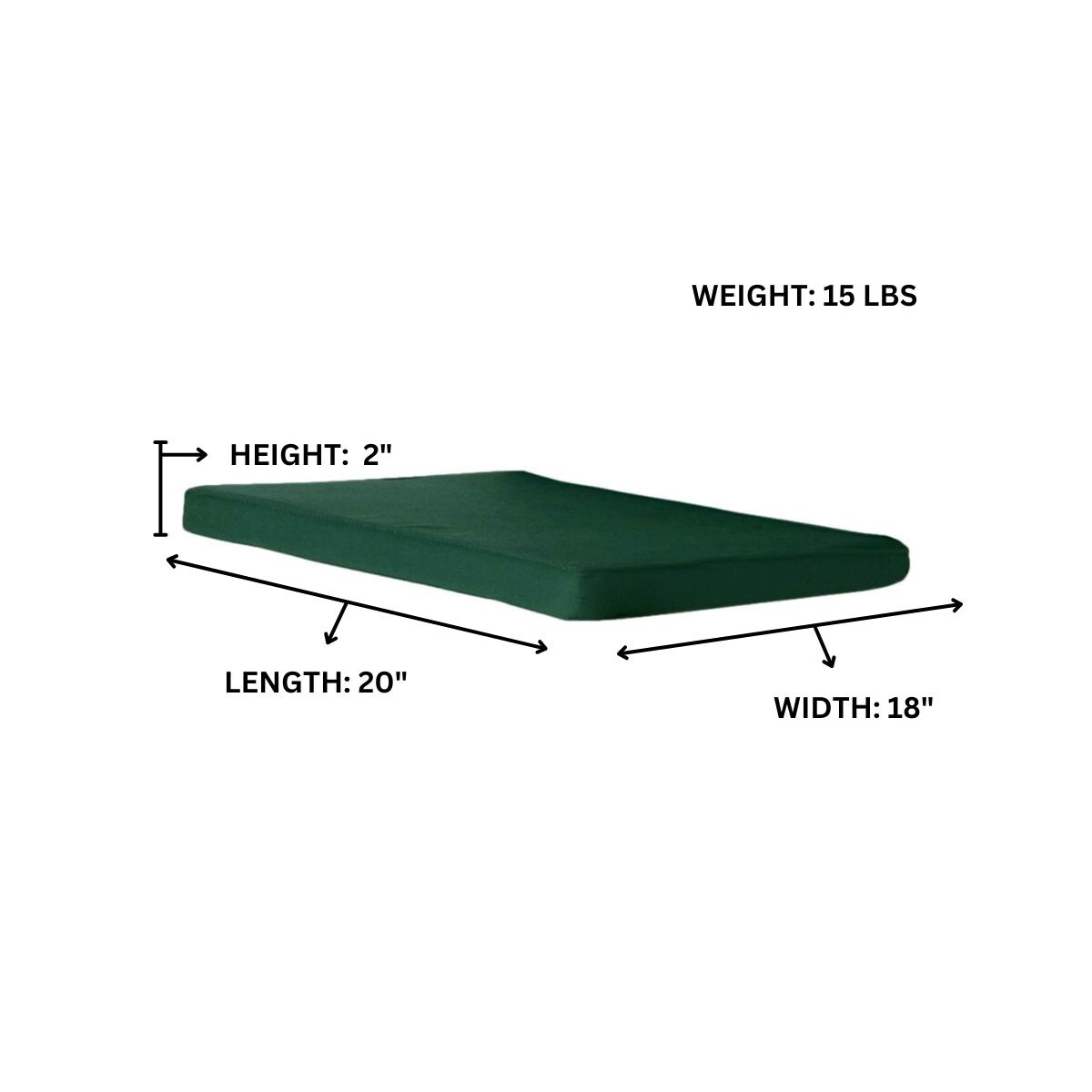 All Things Cedar TC20-2-G Patio-Furniture-Cushions - View #4